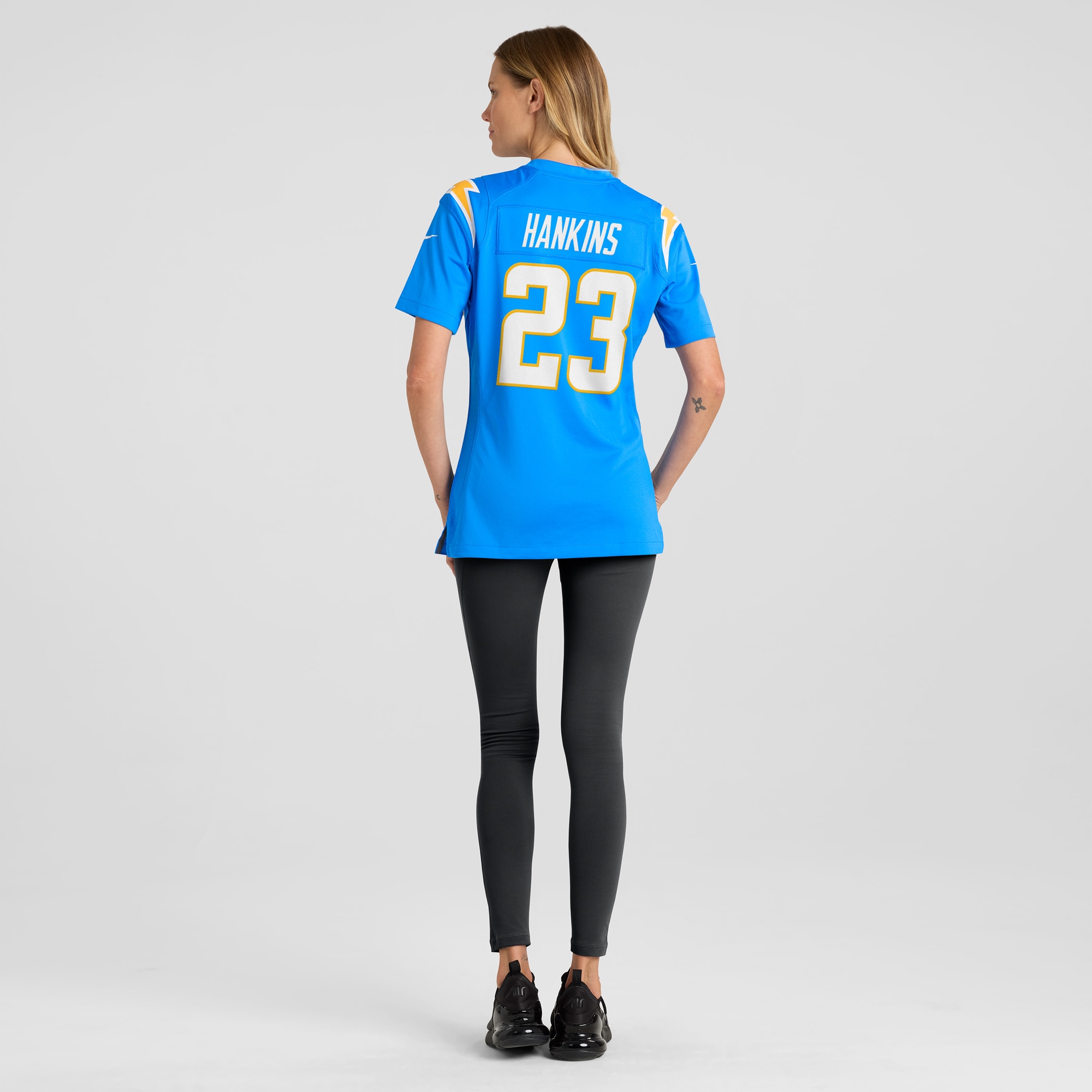 Matt Hankins Los Angeles Chargers Game Jersey - Women's - Image 5