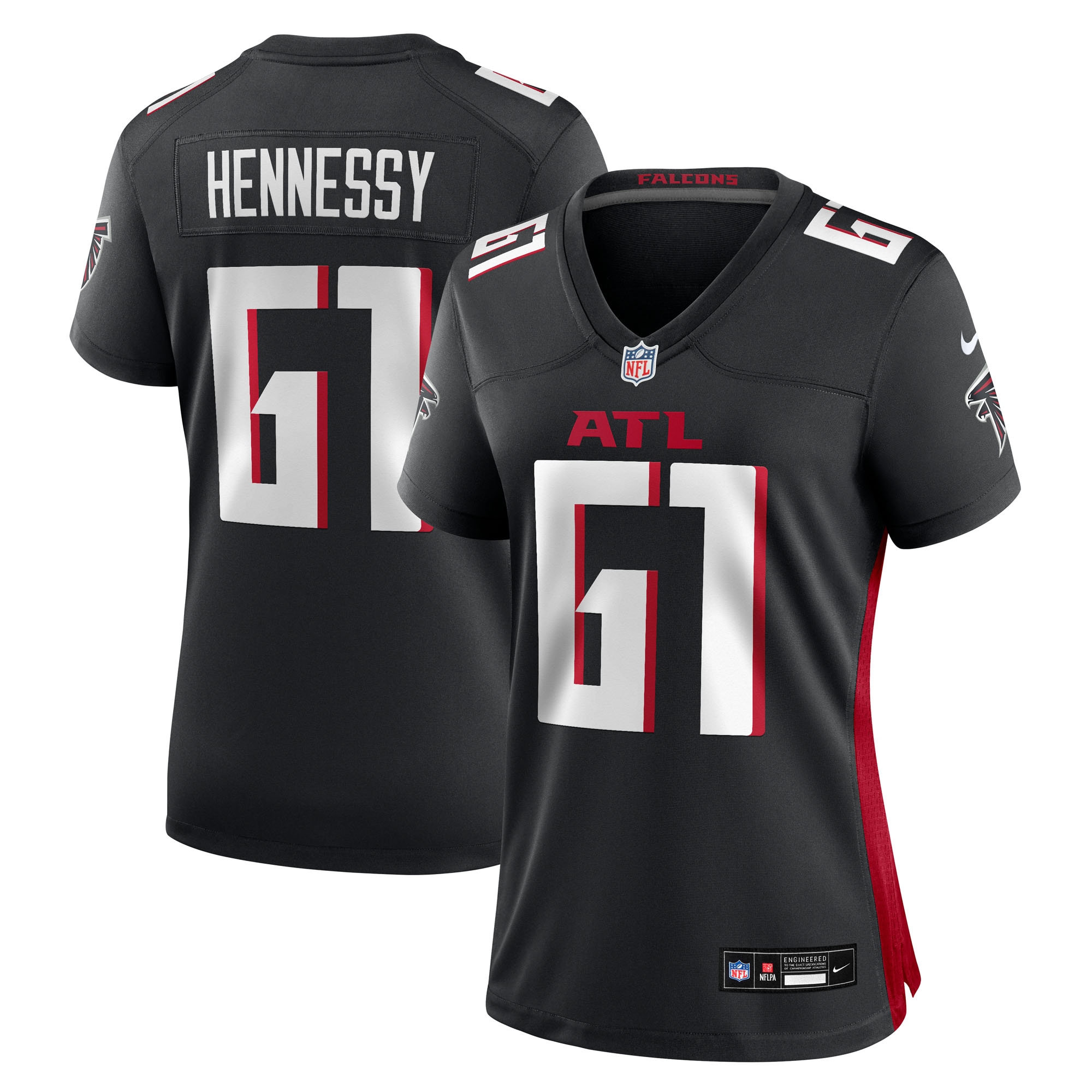 Matt Hennessy Atlanta Falcons Game Jersey - Women's