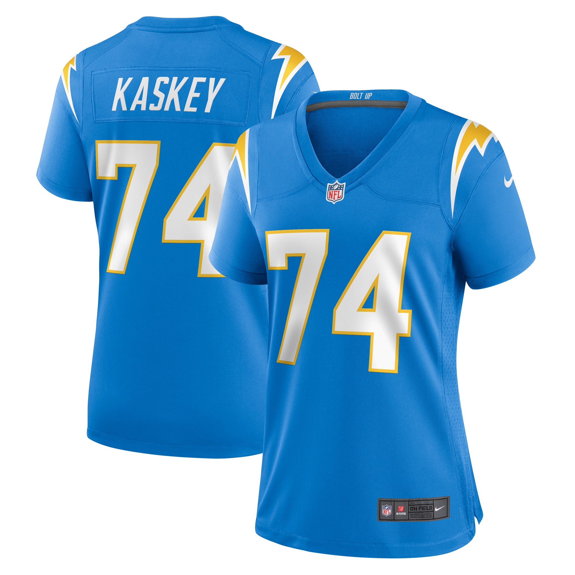 Matt Kaskey Los Angeles Chargers Game Jersey - Women's