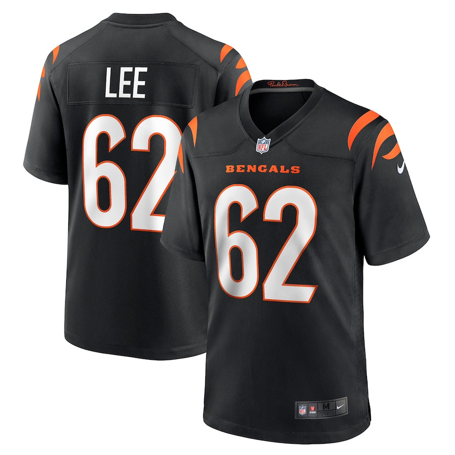 Matt Lee #62 Cincinnati Bengals Game Jersey - Men's | Black