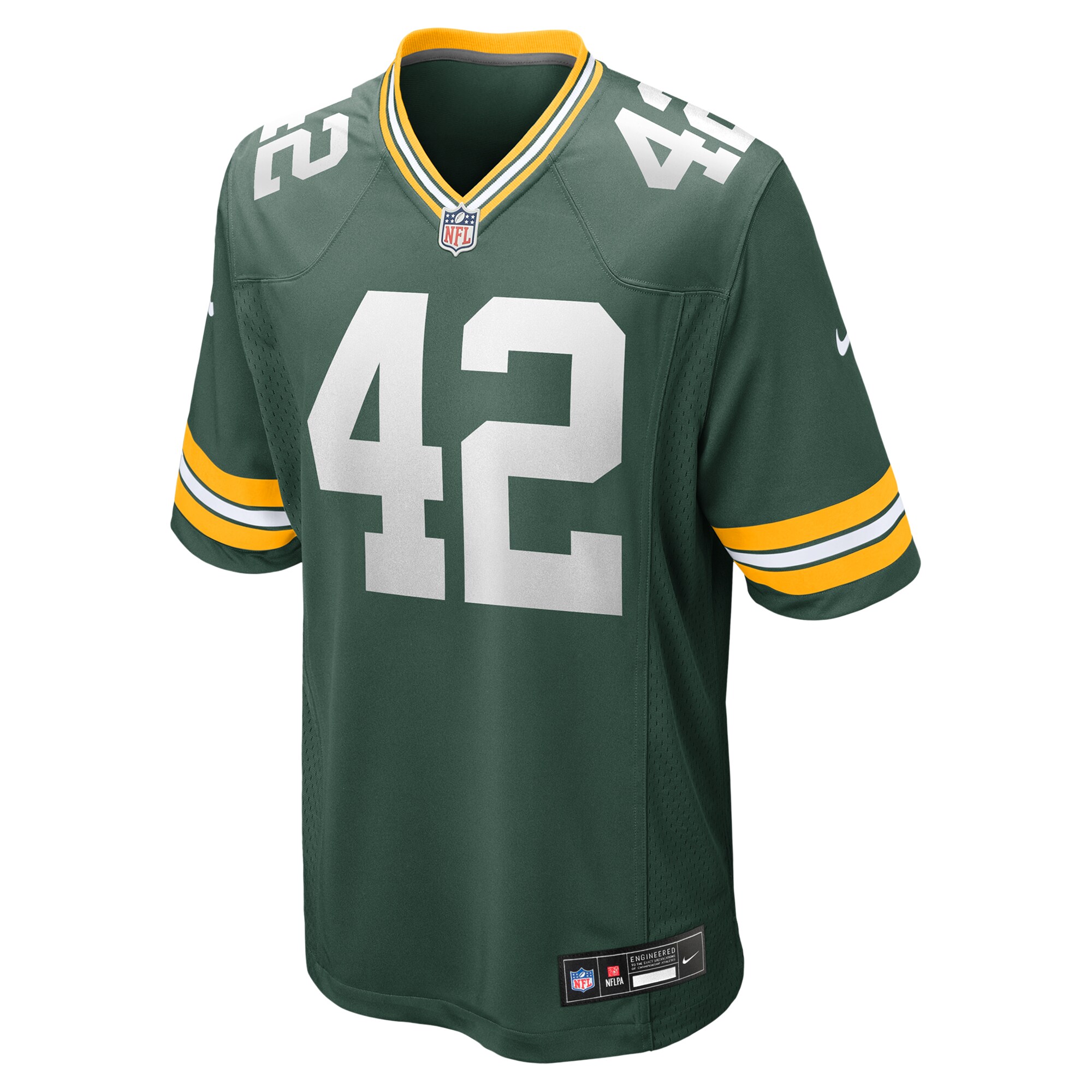 Alternative view of Matt Orzech Green Bay Packers Game Jersey - Men's