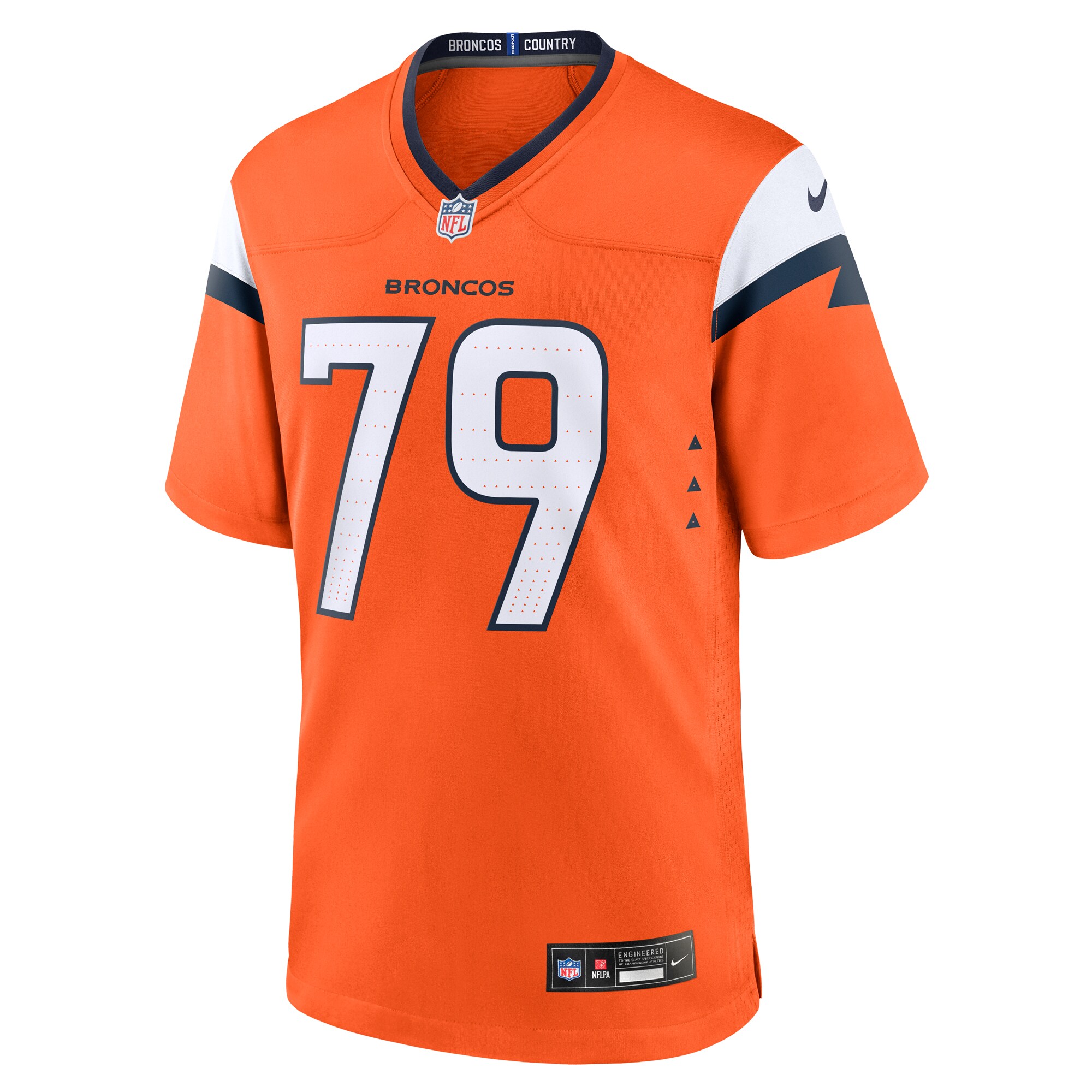 Alternative view of Matt Peart Denver Broncos Game Jersey - Men's
