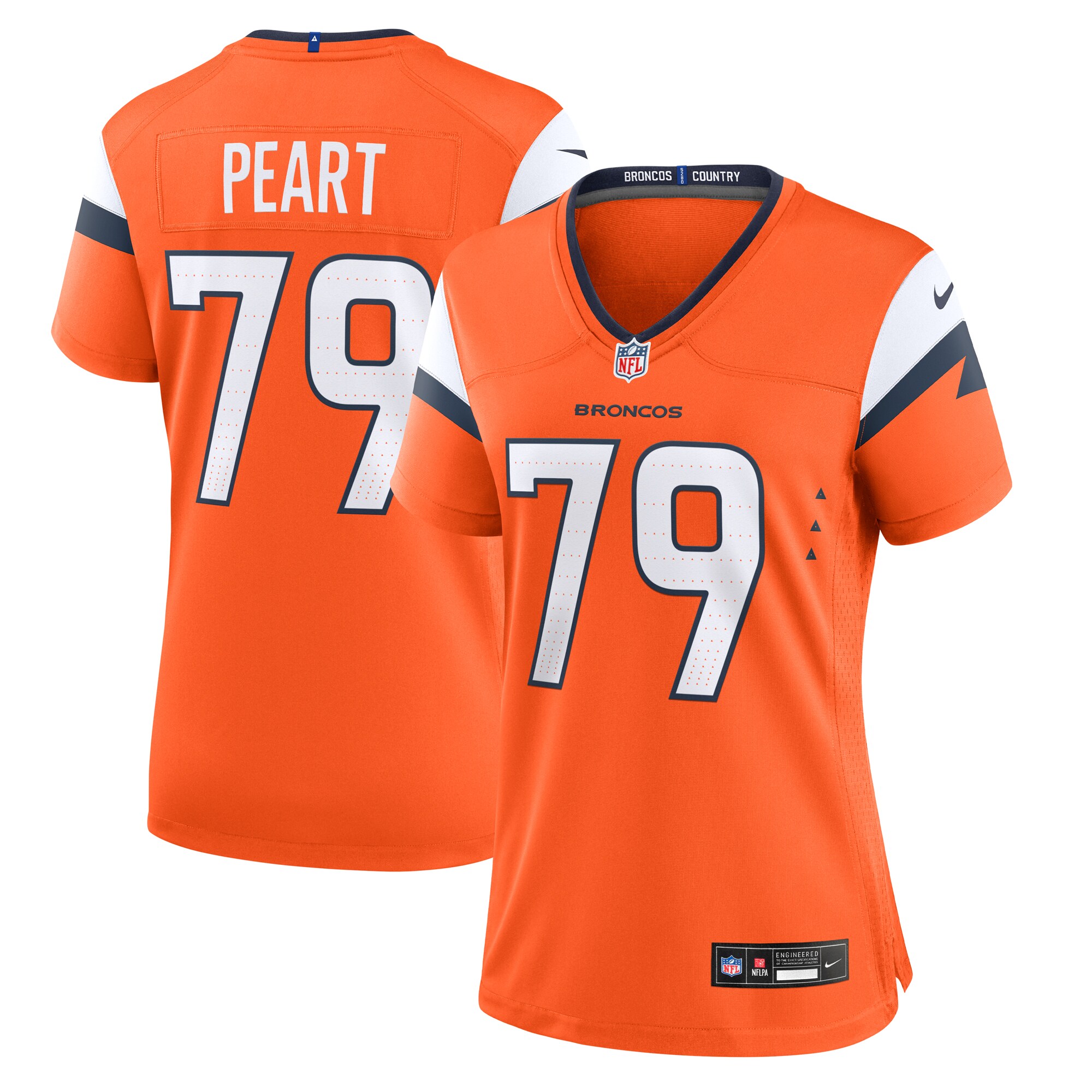 Matt Peart Denver Broncos Game Jersey - Women's