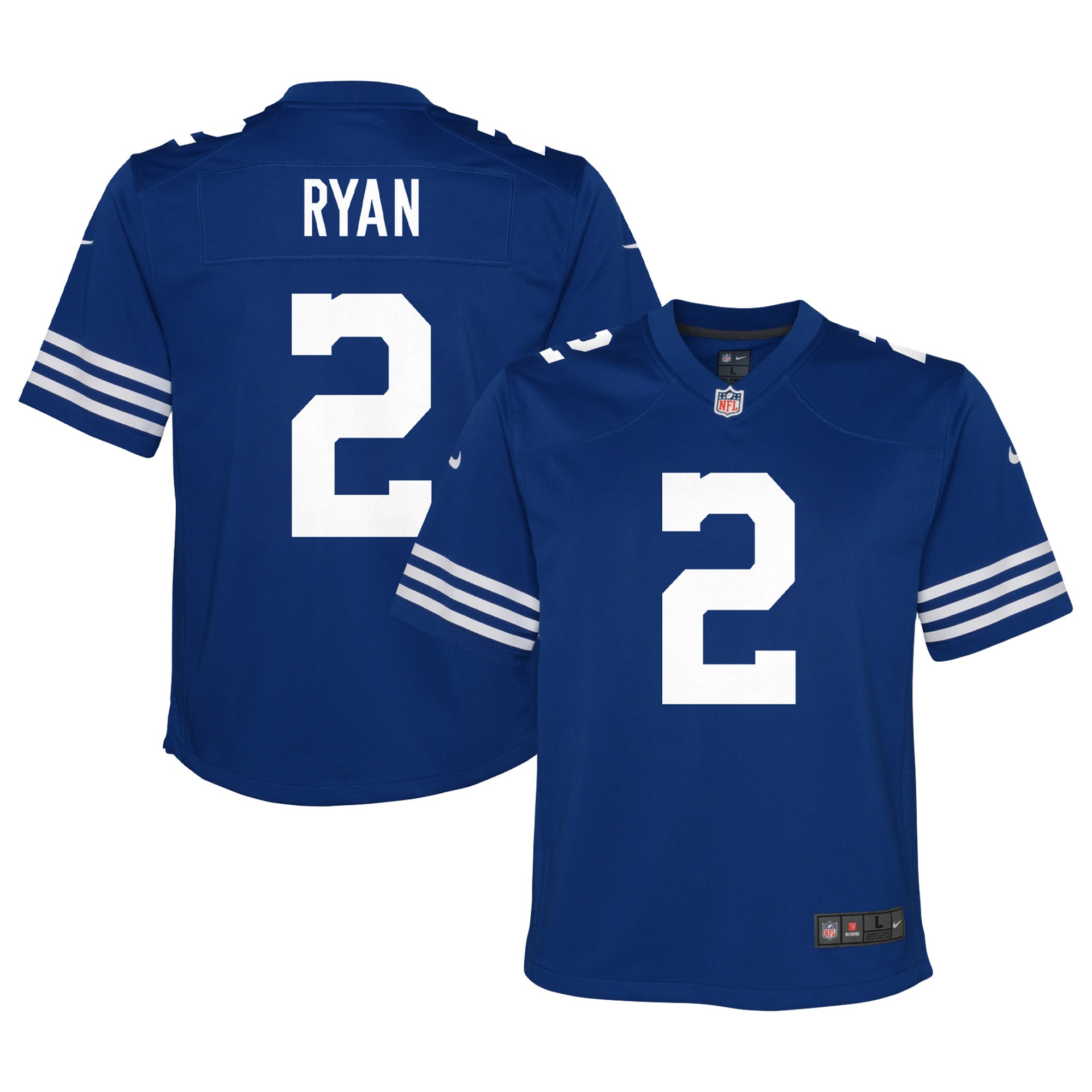 Matt Ryan Indianapolis Colts Alternate Game Jersey - Youth