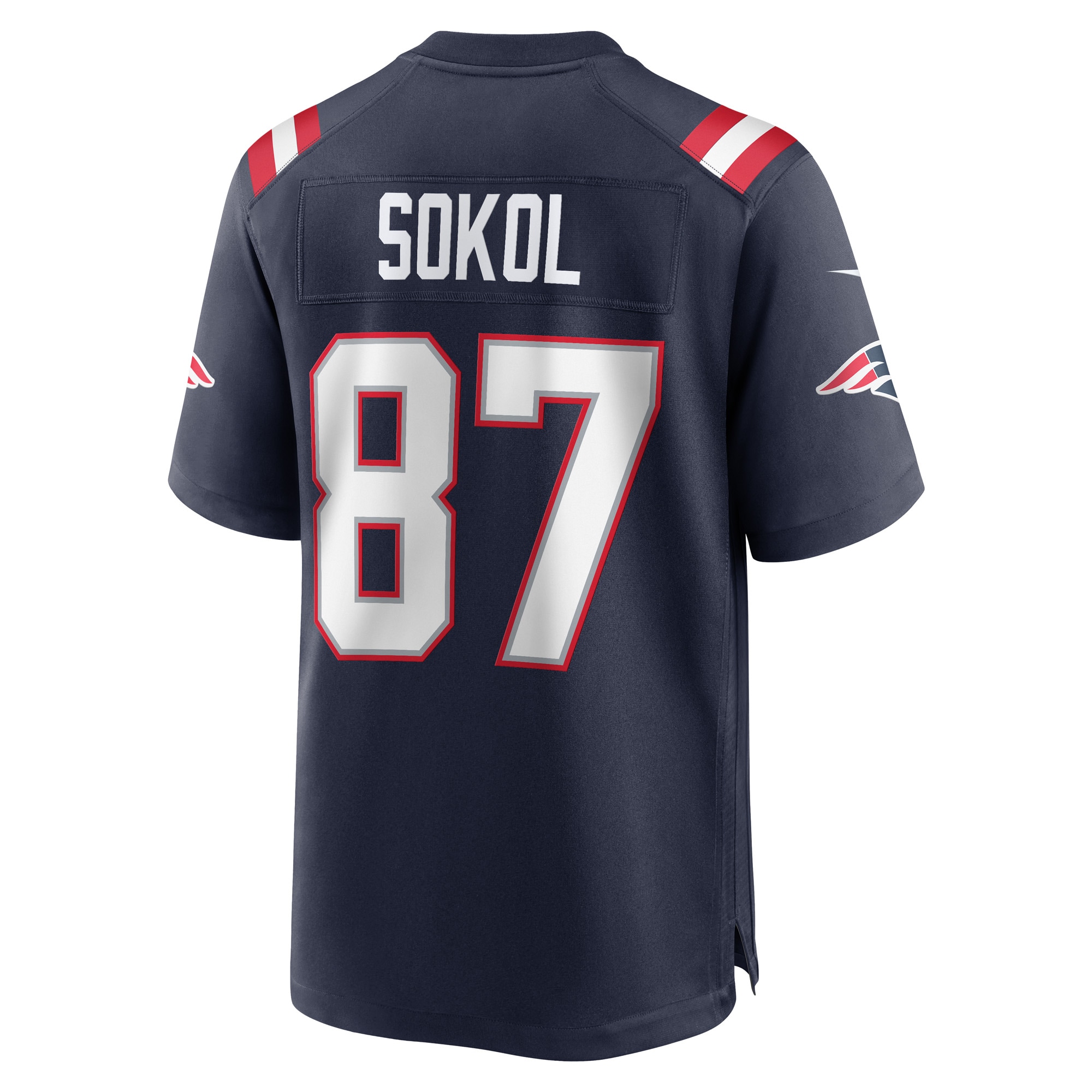 Matt Sokol New England Patriots Game Jersey - Men's - Image 3