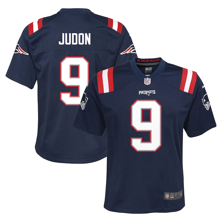 Matthew Judon #9 New England Patriots Game Jersey - Youth | Navy