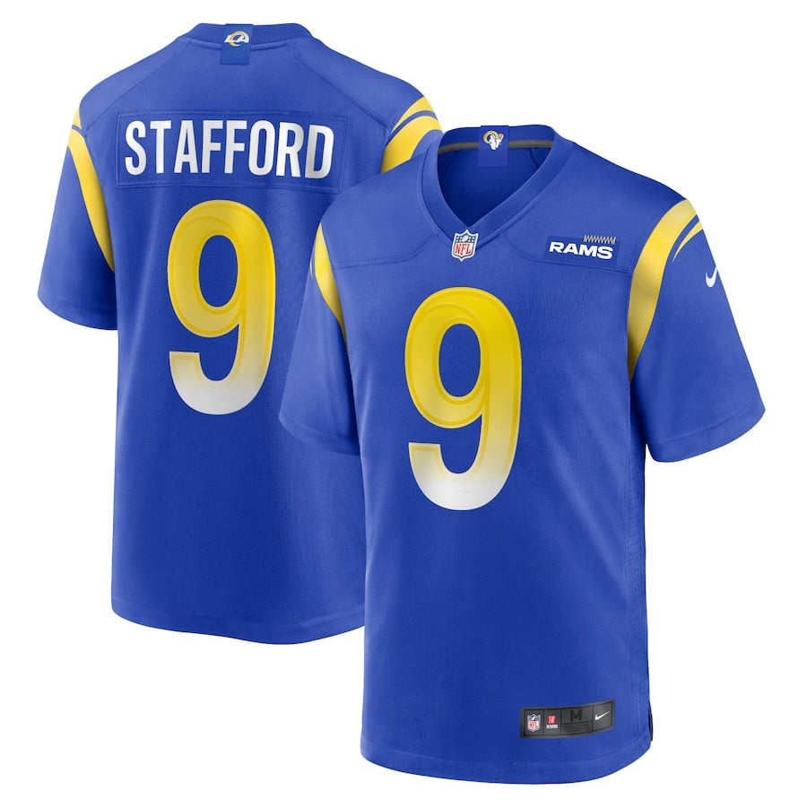 Matthew Stafford #9 Los Angeles Rams Game Jersey - Men's | Royal