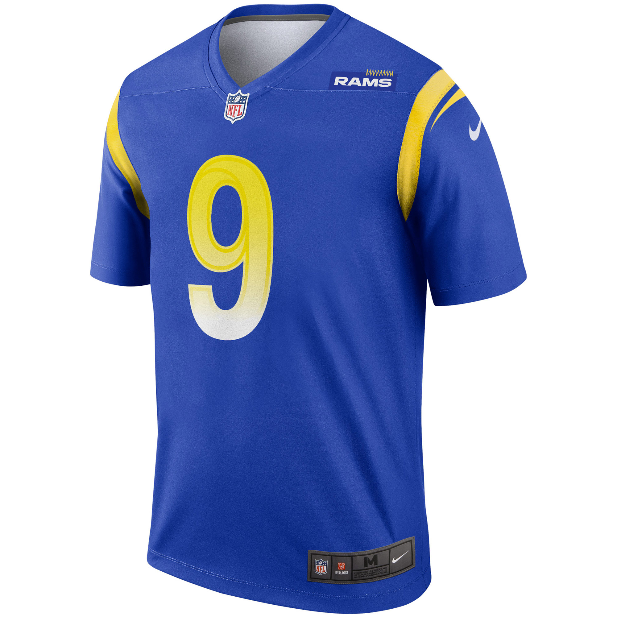 Alternative view of Matthew Stafford Los Angeles Rams Legend Jersey - Men's