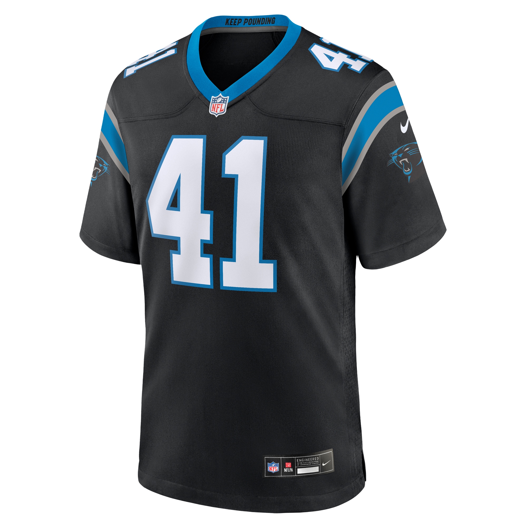 Matthias Farley Carolina Panthers Game Jersey - Men's - Image 2