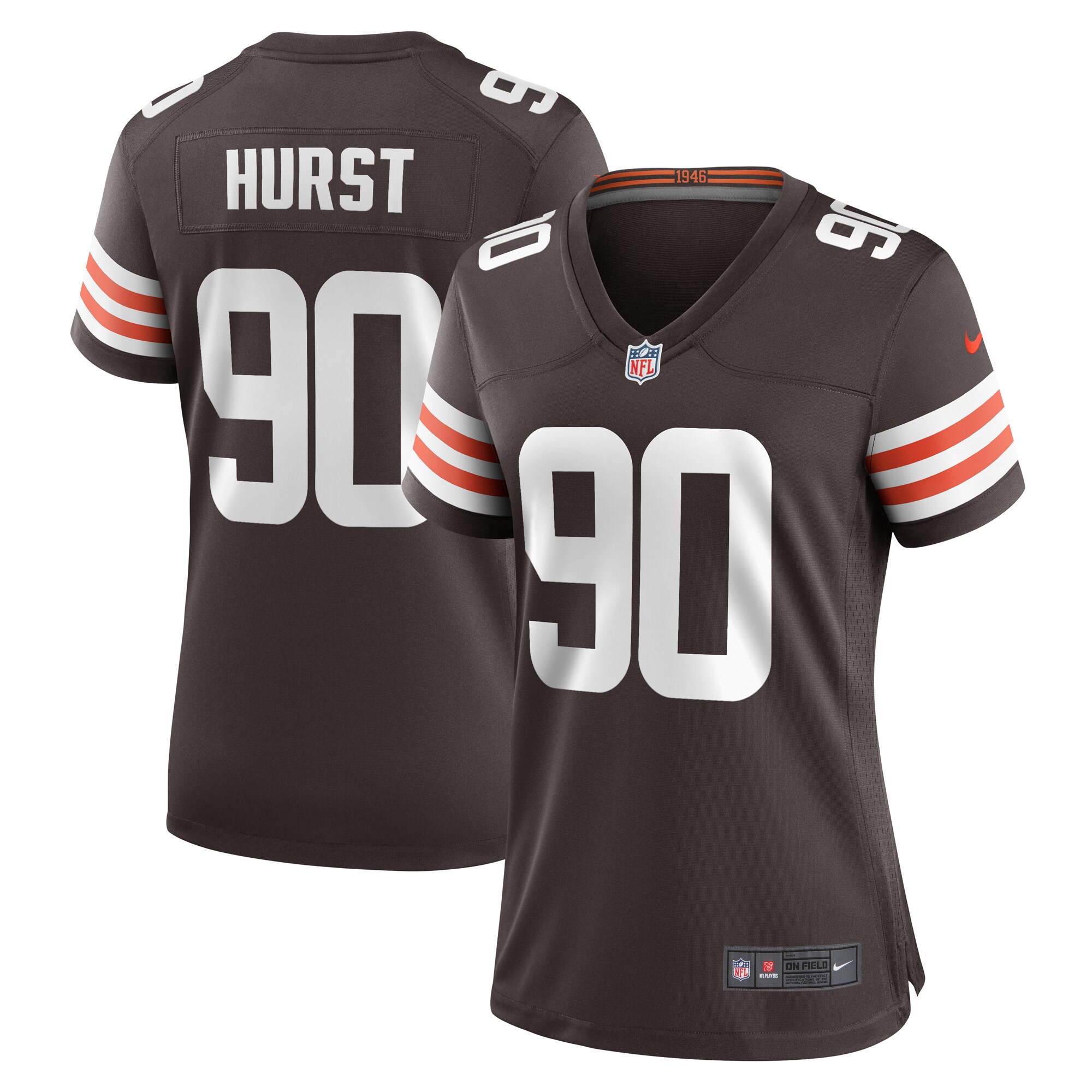 Maurice Hurst Cleveland Browns Game Jersey - Women's