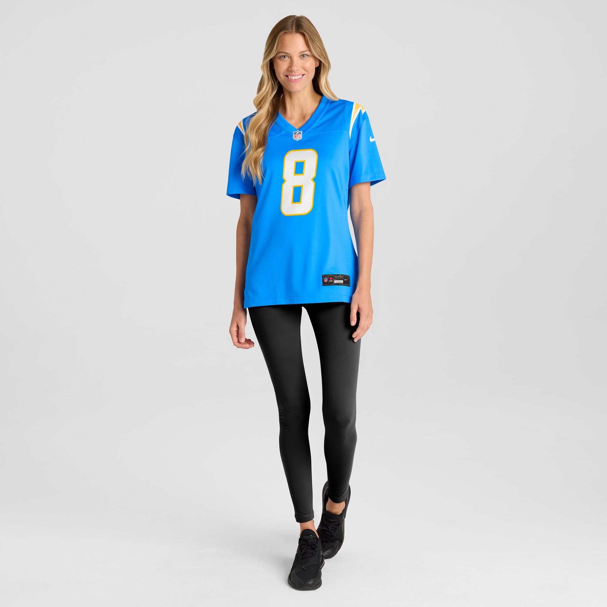 Max Duggan Los Angeles Chargers Game Jersey - Women's - Image 4