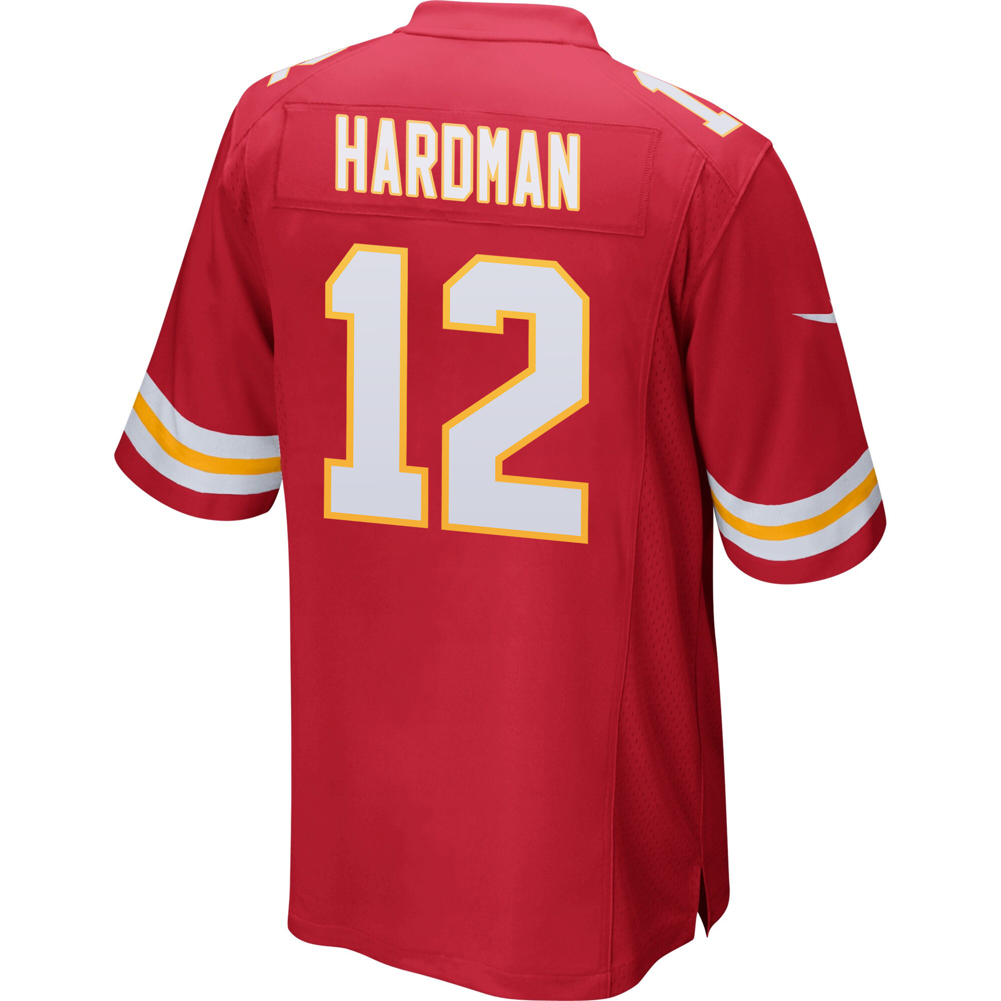Mecole Hardman #12 Kansas City Chiefs Game Jersey - Men's | Red - Image 3