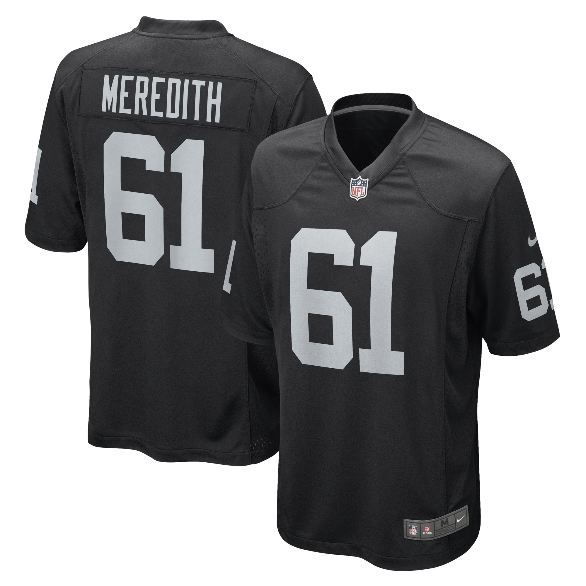 Meredith Las Vegas Raiders Game Jersey - Men's
