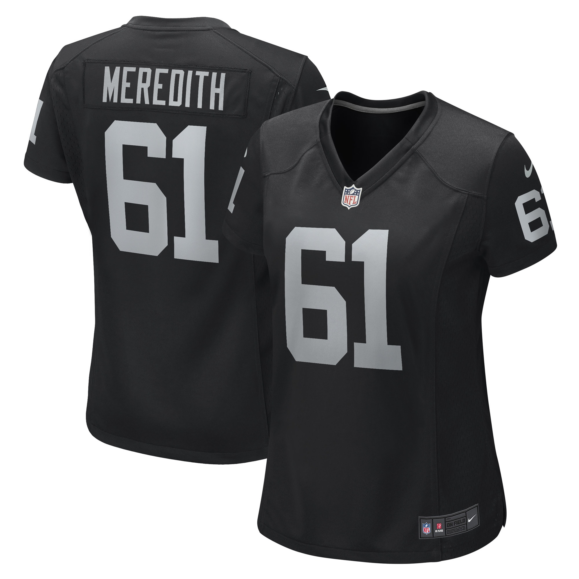 Meredith Las Vegas Raiders Game Jersey - Women's