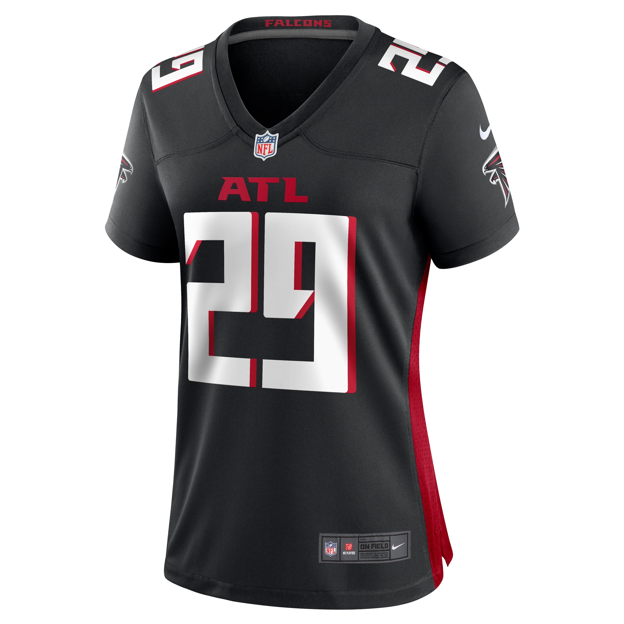 Alternative view of Micah Abernathy Atlanta Falcons Game Jersey - Women's