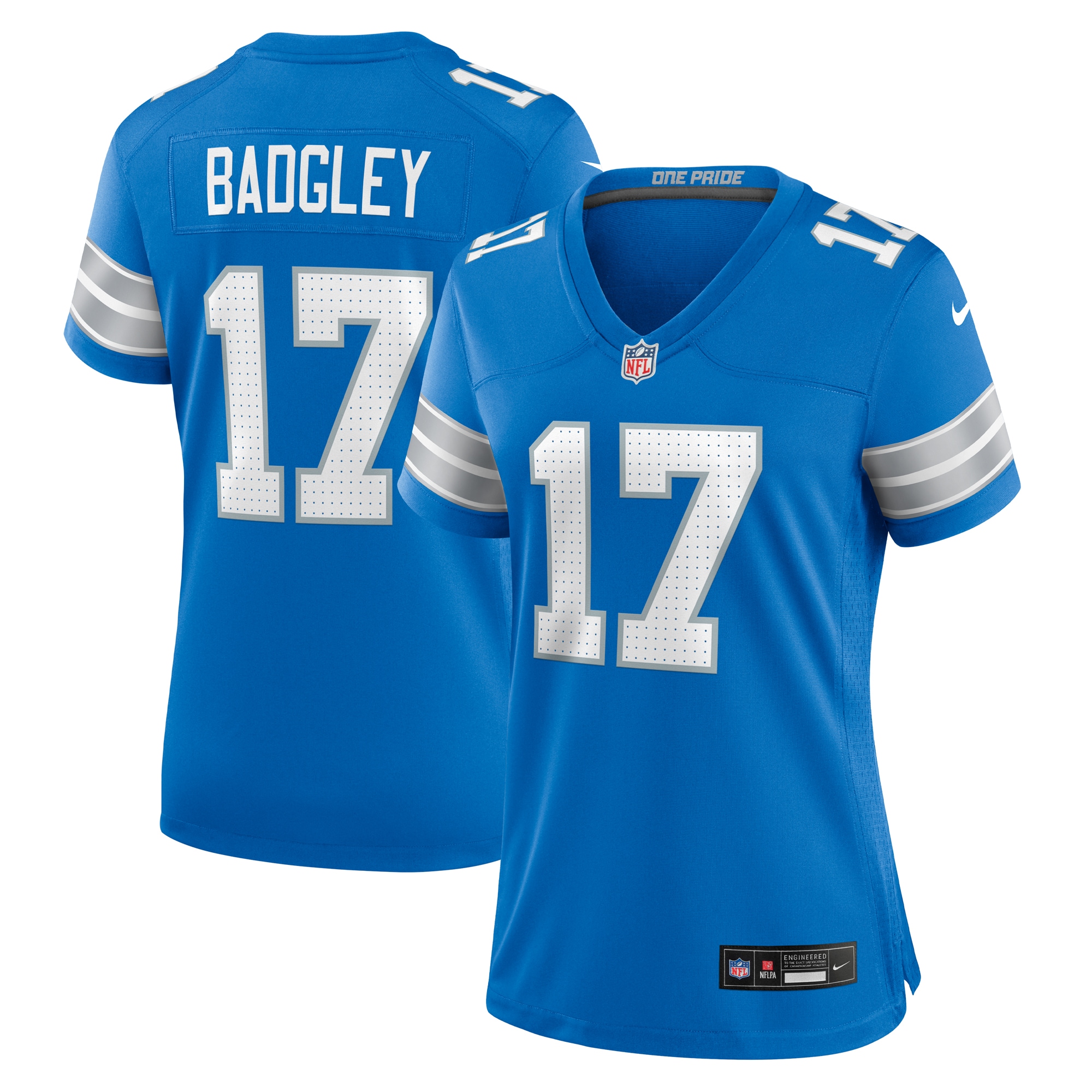 Michael Badgley Detroit Lions Game Jersey - Women's