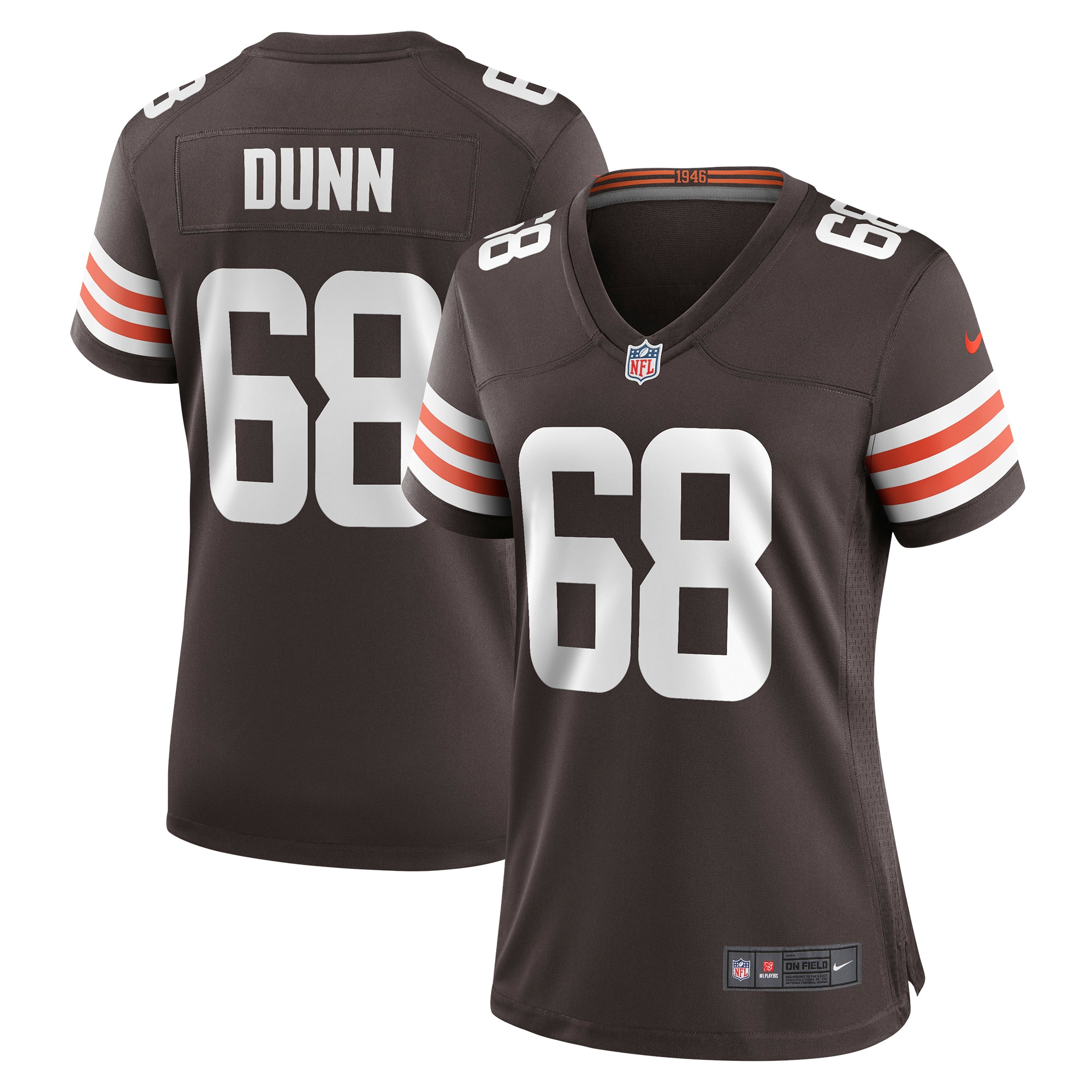 Michael Dunn Cleveland Browns Game Jersey - Women's