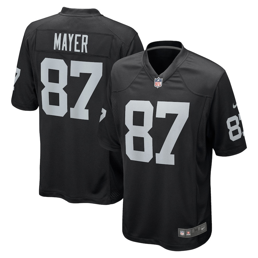 Michael Mayer #87 Las Vegas Raiders Game Jersey - Men's | Black