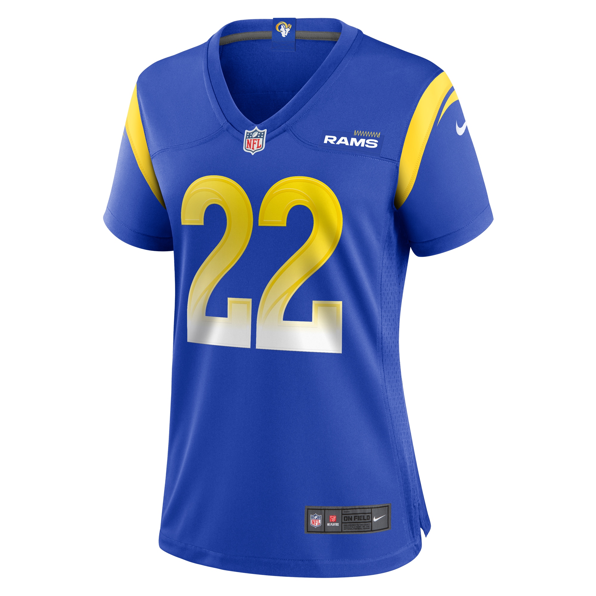 Alternative view of Michael Ojemudia Los Angeles Rams Game Jersey - Women's