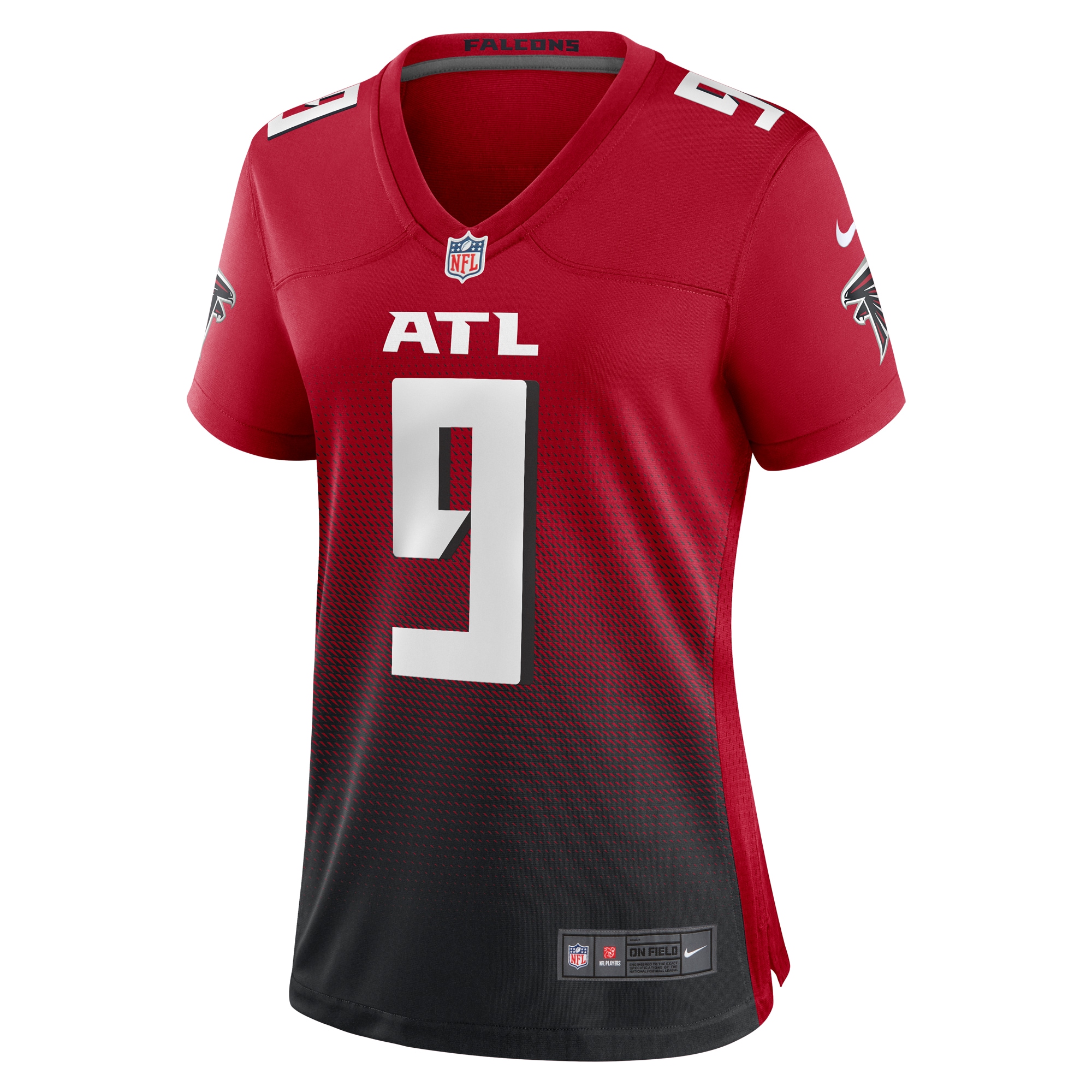 Alternative view of Michael Penix Jr. Atlanta Falcons Alternate Game Jersey - Women's