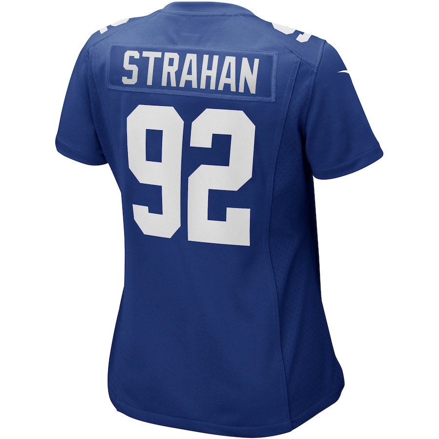 Michael Strahan #92 New York Giants Game Jersey - Women's | Royal - Image 3