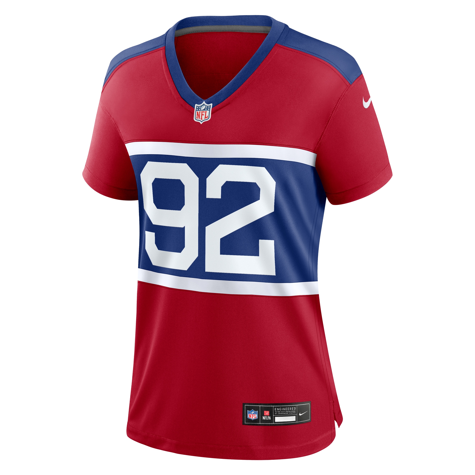 Alternative view of Michael Strahan Century New York Giants Alternate Game Jersey - Women's