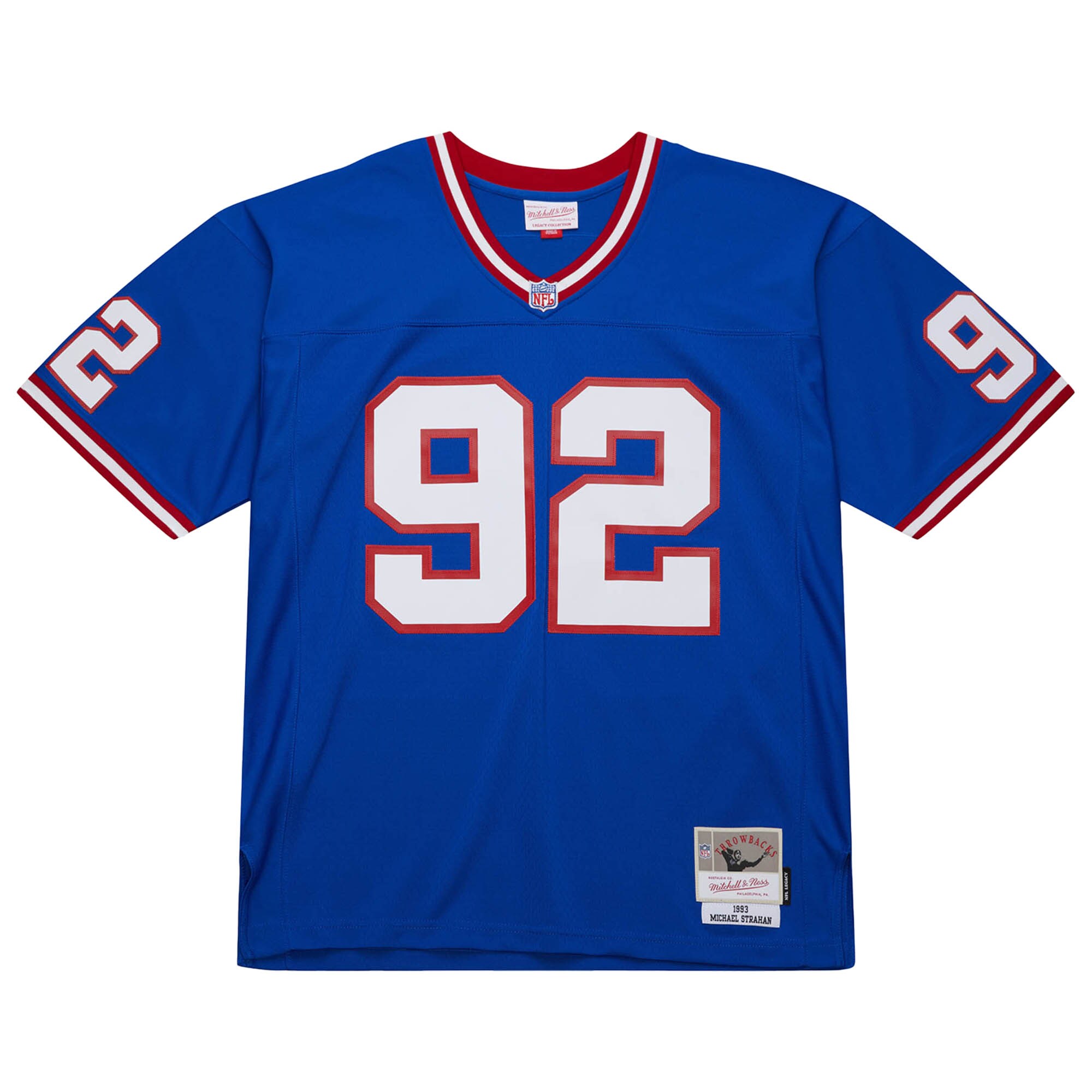 Michael Strahan Mitchell & Ness New York Giants Game Jersey - Men's - Image 2