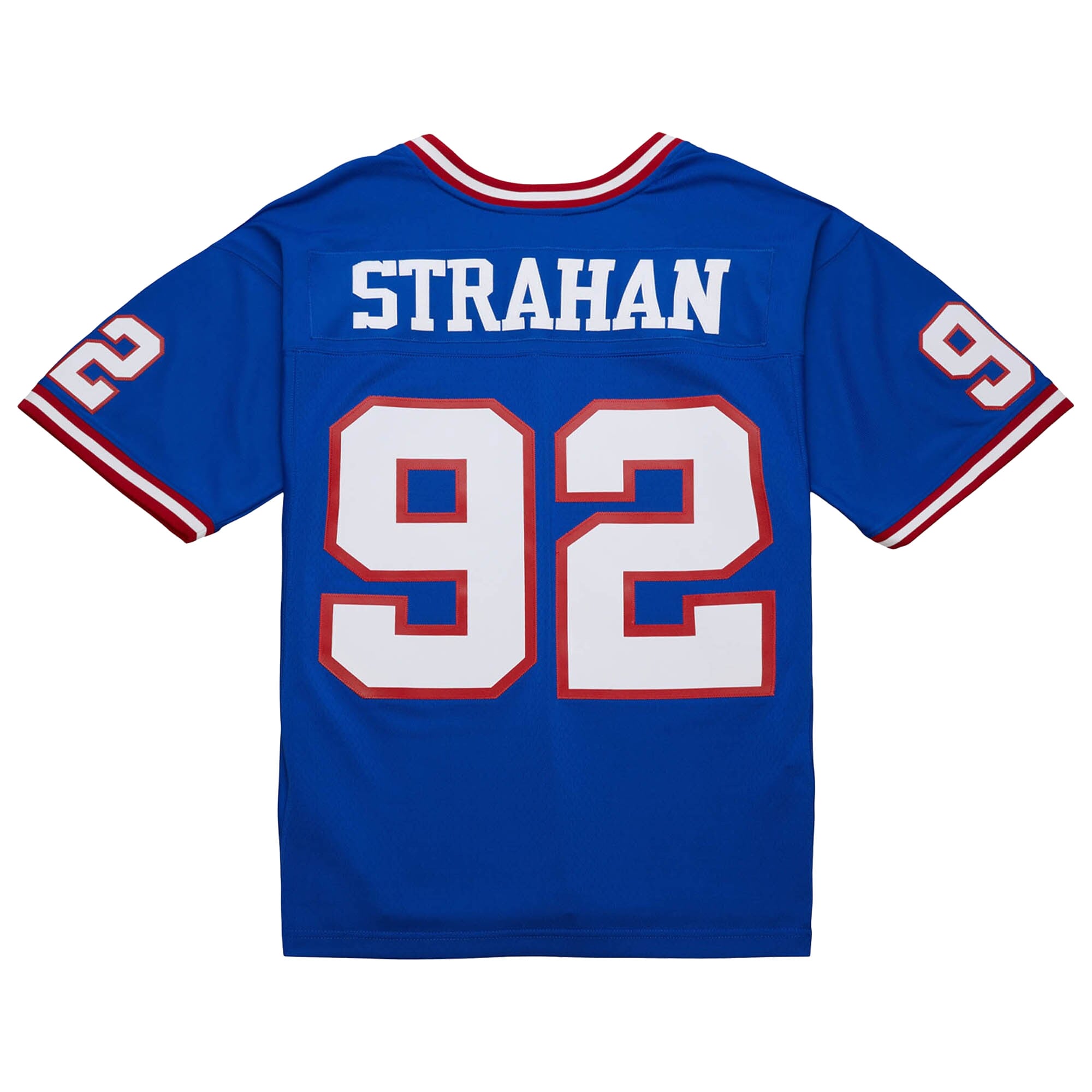 Michael Strahan Mitchell & Ness New York Giants Retired Player Game Jersey - Men's - Image 3