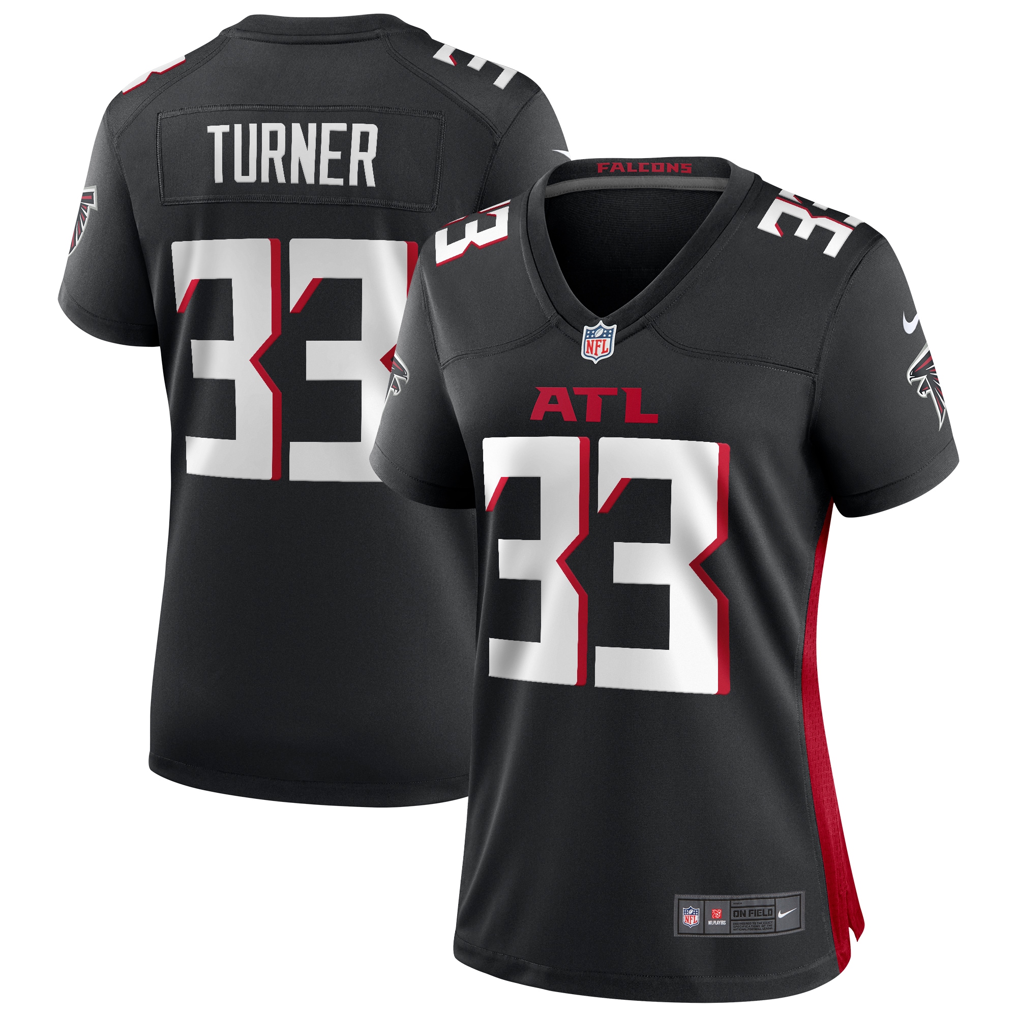 Michael Turner Atlanta Falcons Retired Player Game Jersey - Women's
