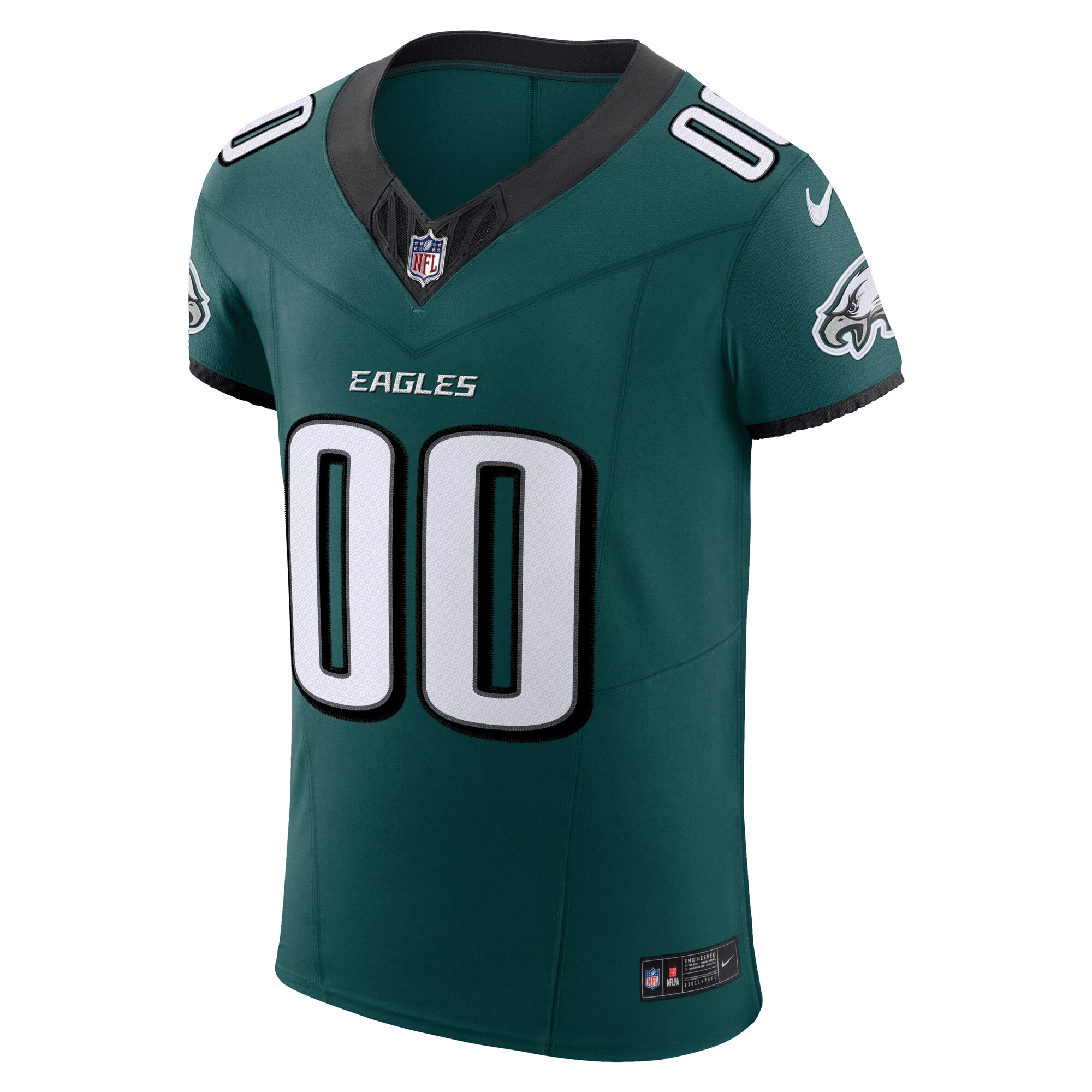 Alternative view of Midnight Philadelphia Eagles Elite Jersey - Men's