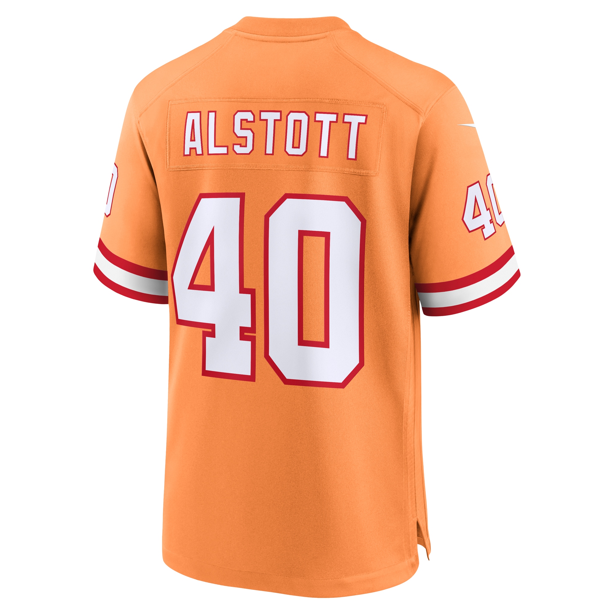 Mike Alstott Tampa Bay Buccaneers Throwback Game Jersey - Men's - Image 3