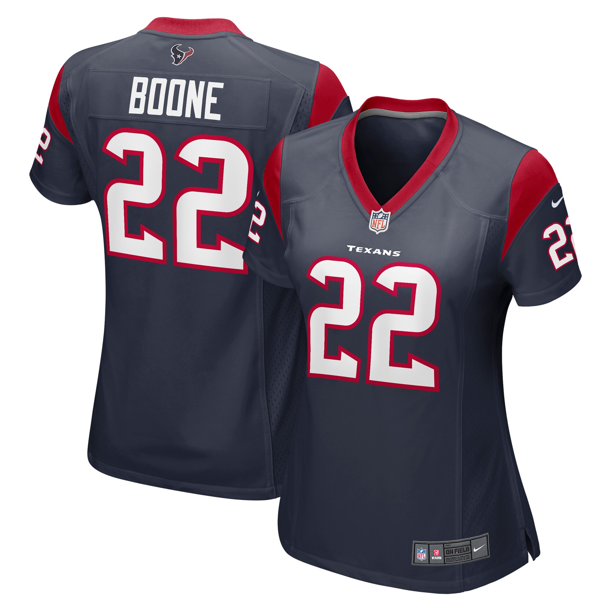 Mike Boone Houston Texans Game Jersey - Women's
