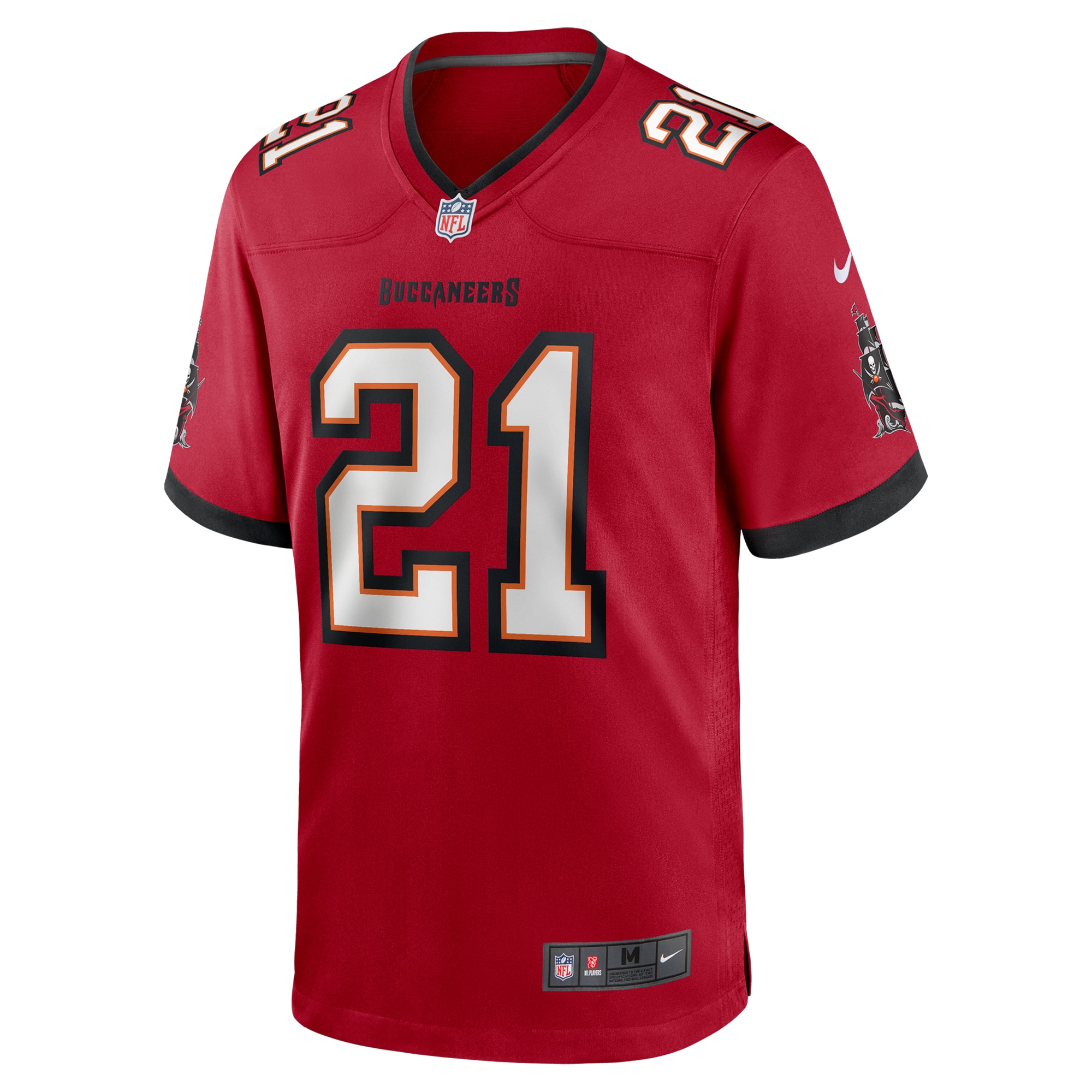 Alternative view of Mike Edwards Tampa Bay Buccaneers Game Jersey - Men's