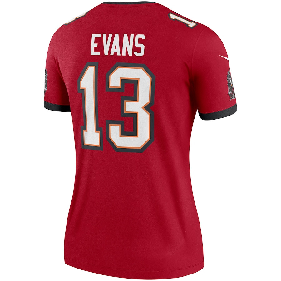 Mike Evans #13 Tampa Bay Buccaneers Legend Jersey - Women's | Red - Image 3