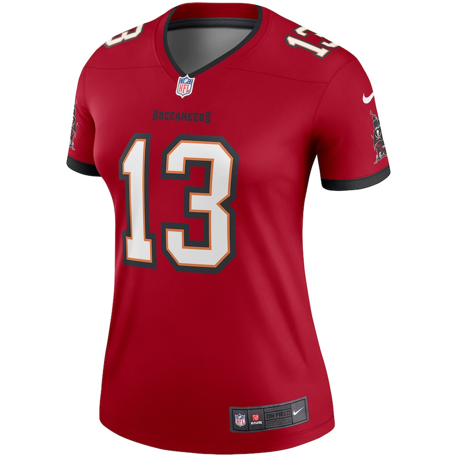 Alternative view of Mike Evans #13 Tampa Bay Buccaneers Legend Jersey - Women's | Red