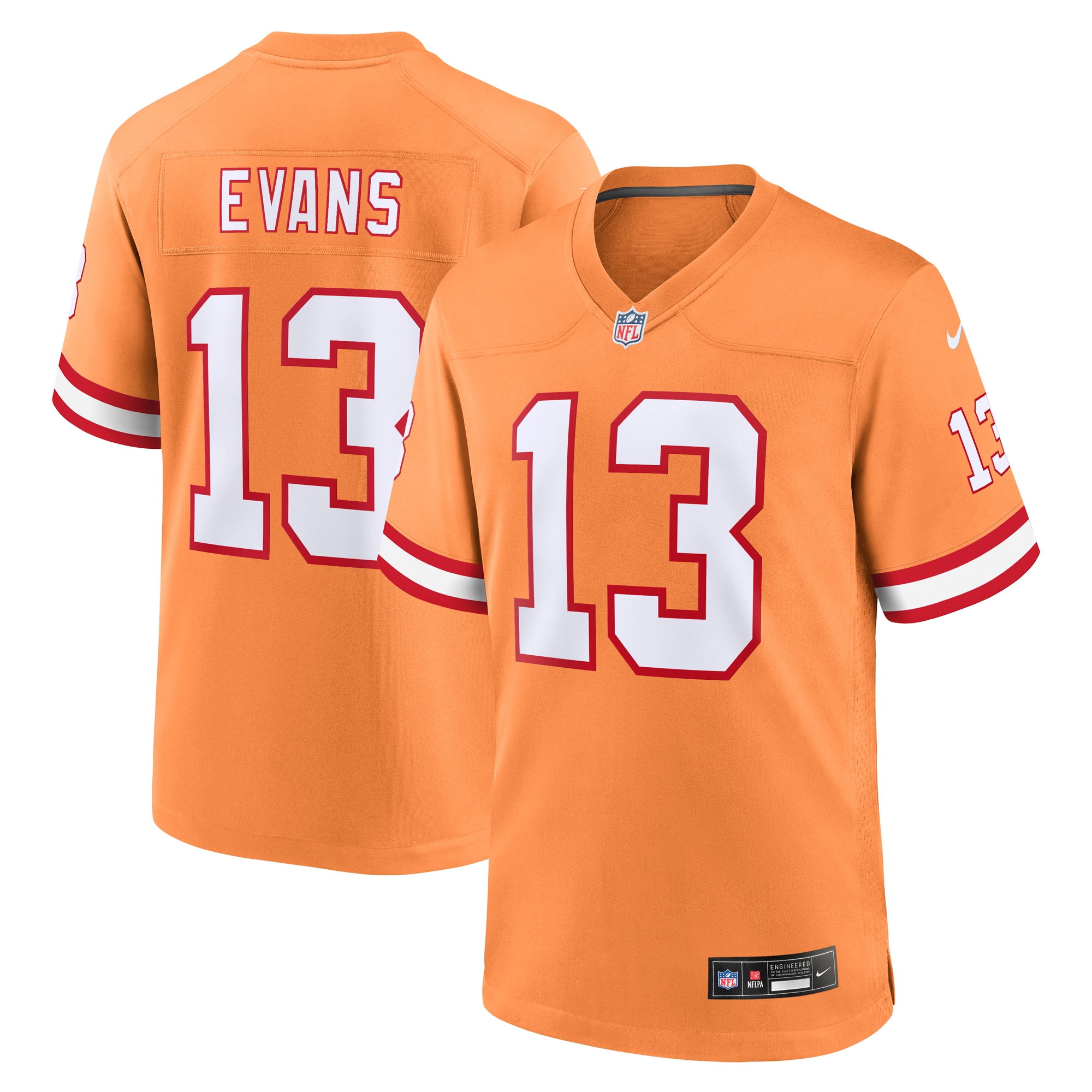 Mike Evans Tampa Bay Buccaneers Throwback Game Jersey - Men's