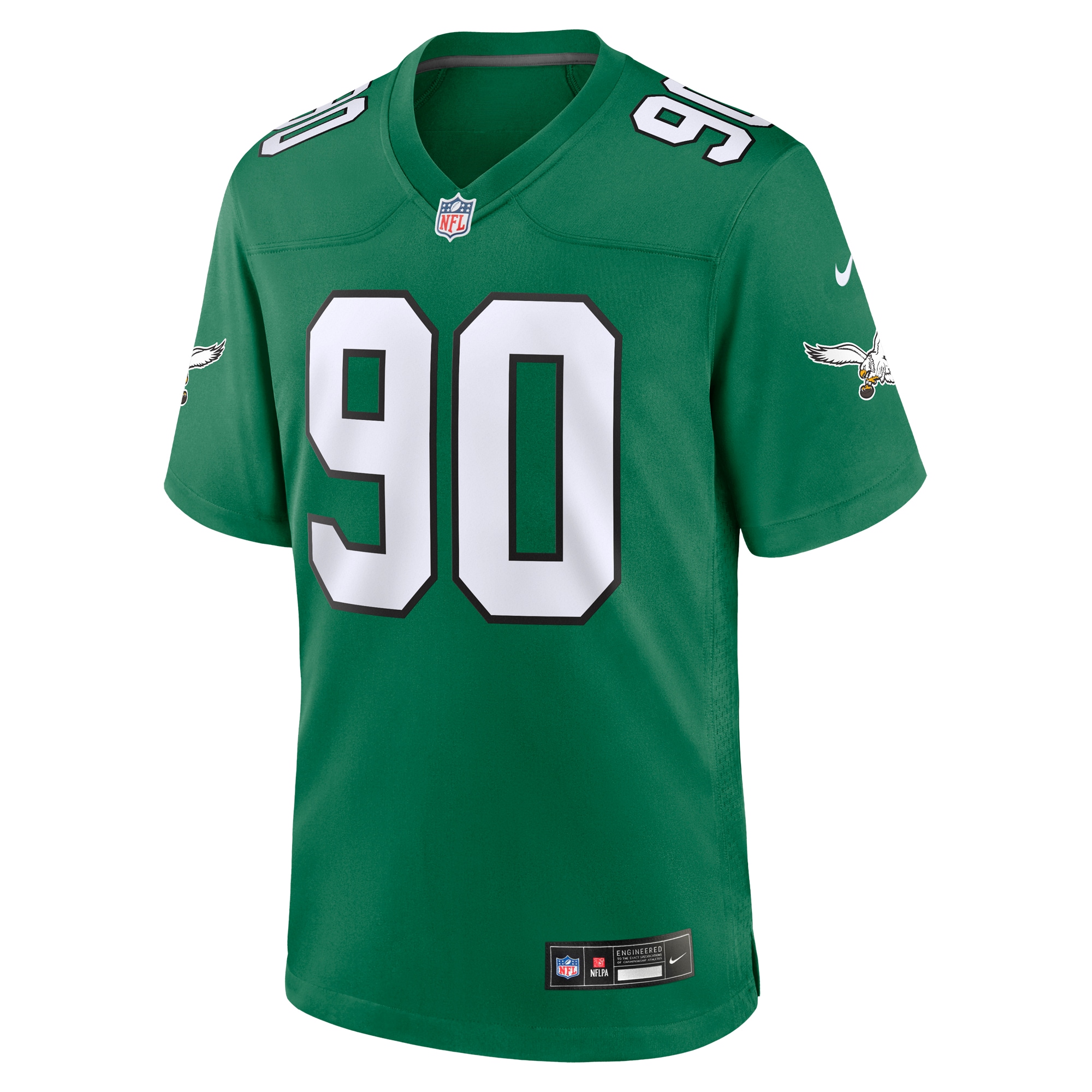 Alternative view of Mike Golic Philadelphia Eagles Alternate Game Jersey - Men's