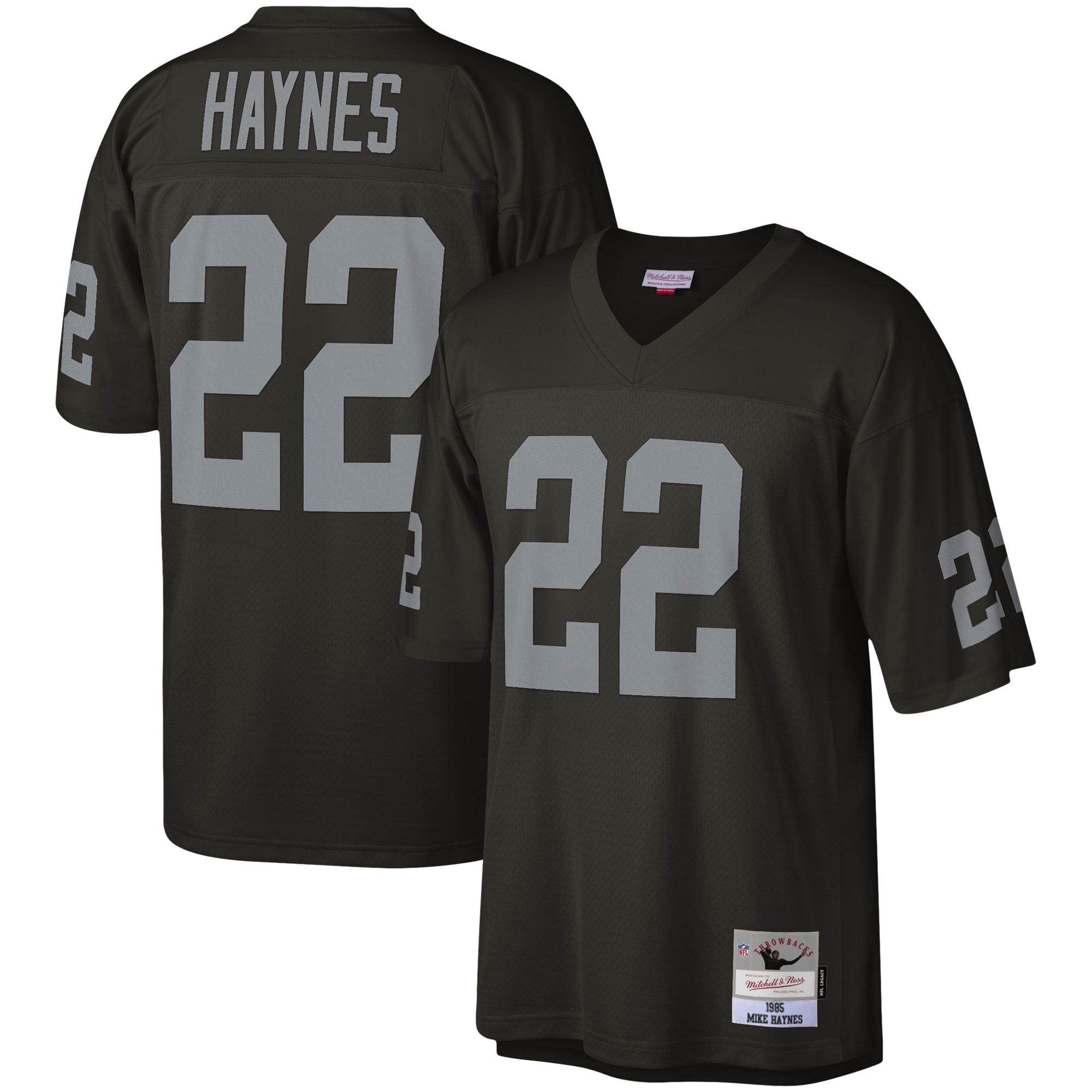 Mike Haynes Mitchell & Ness Las Vegas Raiders Game Jersey - Men's
