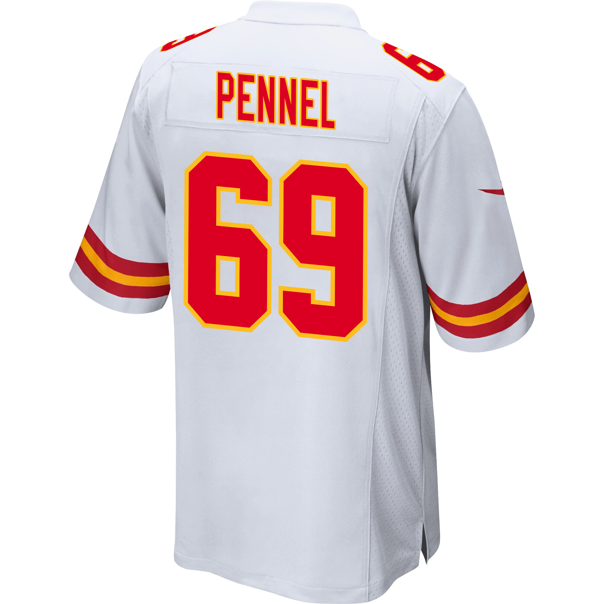 Mike Pennel #69 Kansas City Chiefs Super Bowl LVIII Patch Game Jersey - Men's | White - Image 3