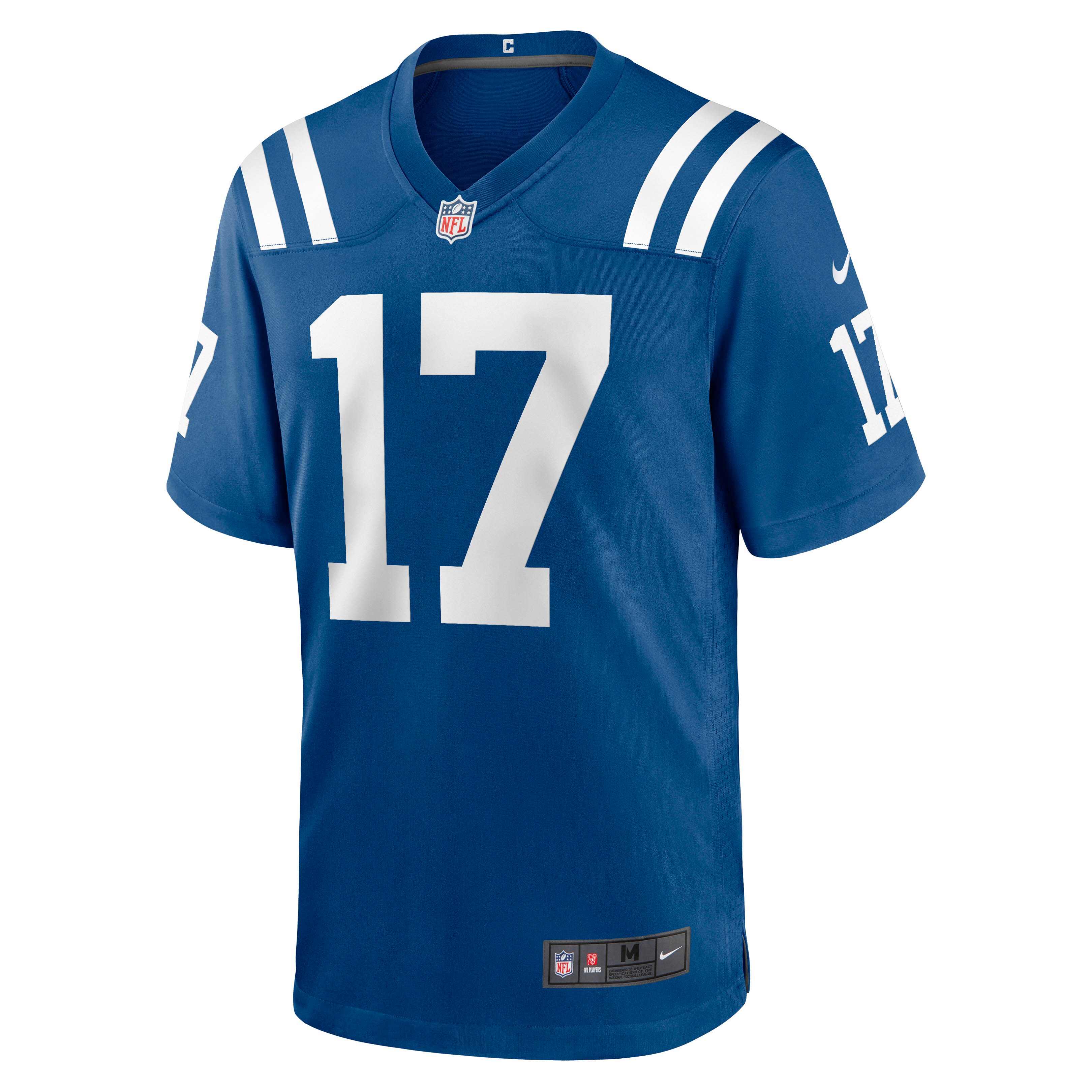 Alternative view of Mike Strachan Indianapolis Colts Game Jersey - Men's