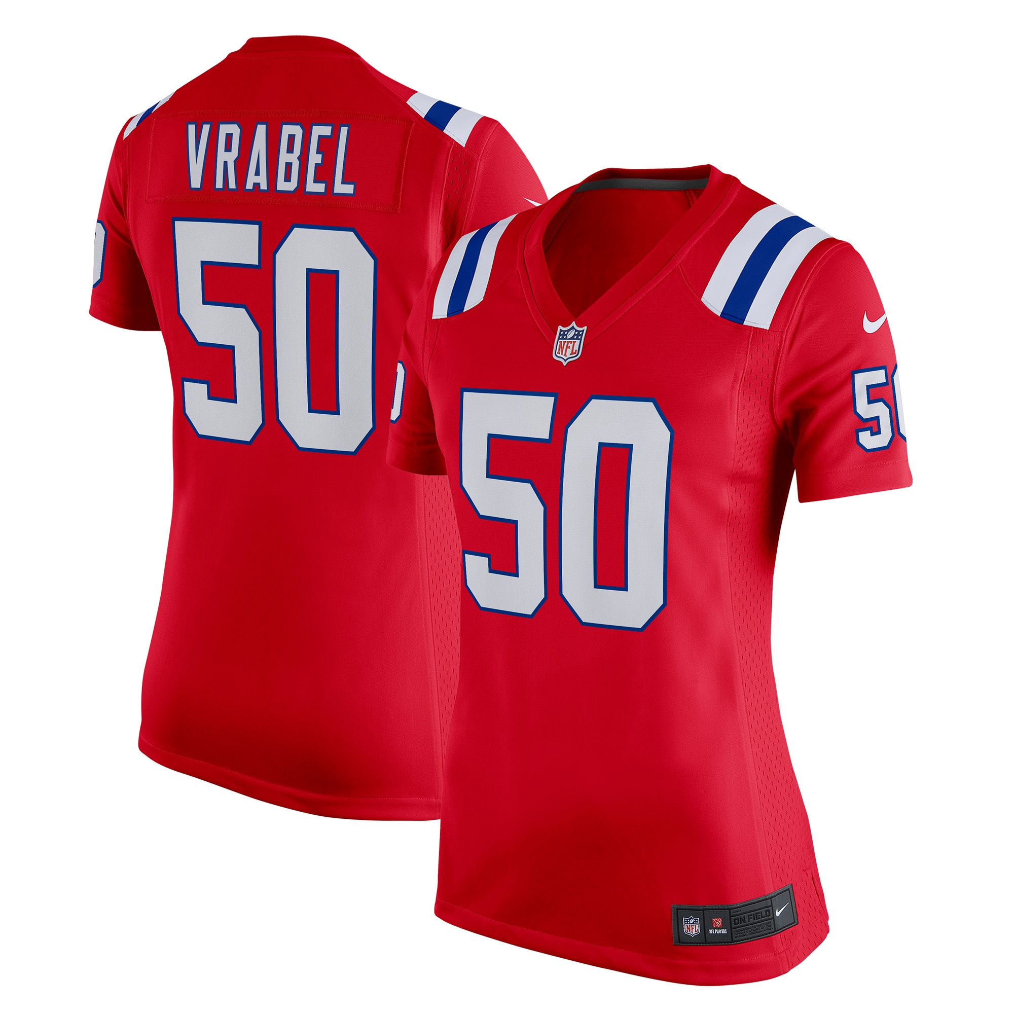 Mike Vrabel New England Patriots Game Jersey - Women's