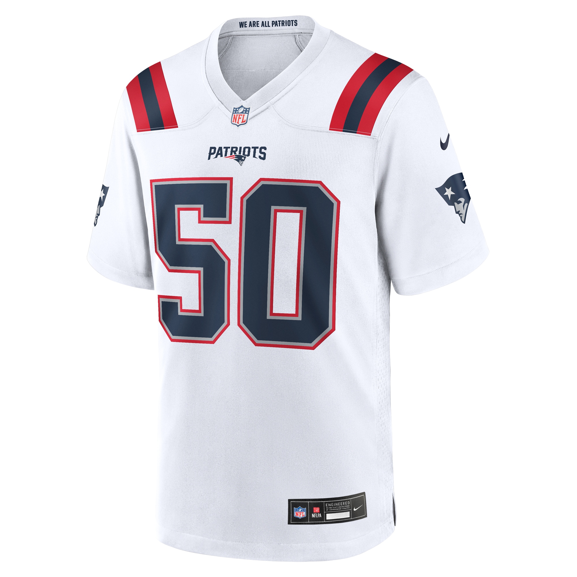 Alternative view of Mike Vrabel New England Patriots Retired Player Game Jersey - Men's