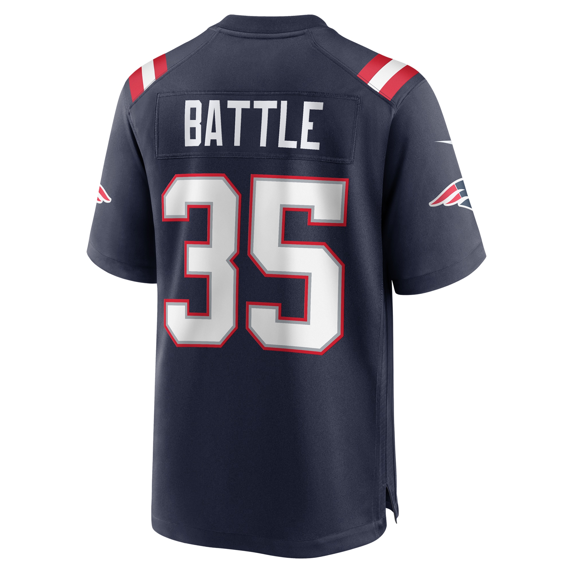Miles Battle New England Patriots Game Jersey - Men's - Image 3