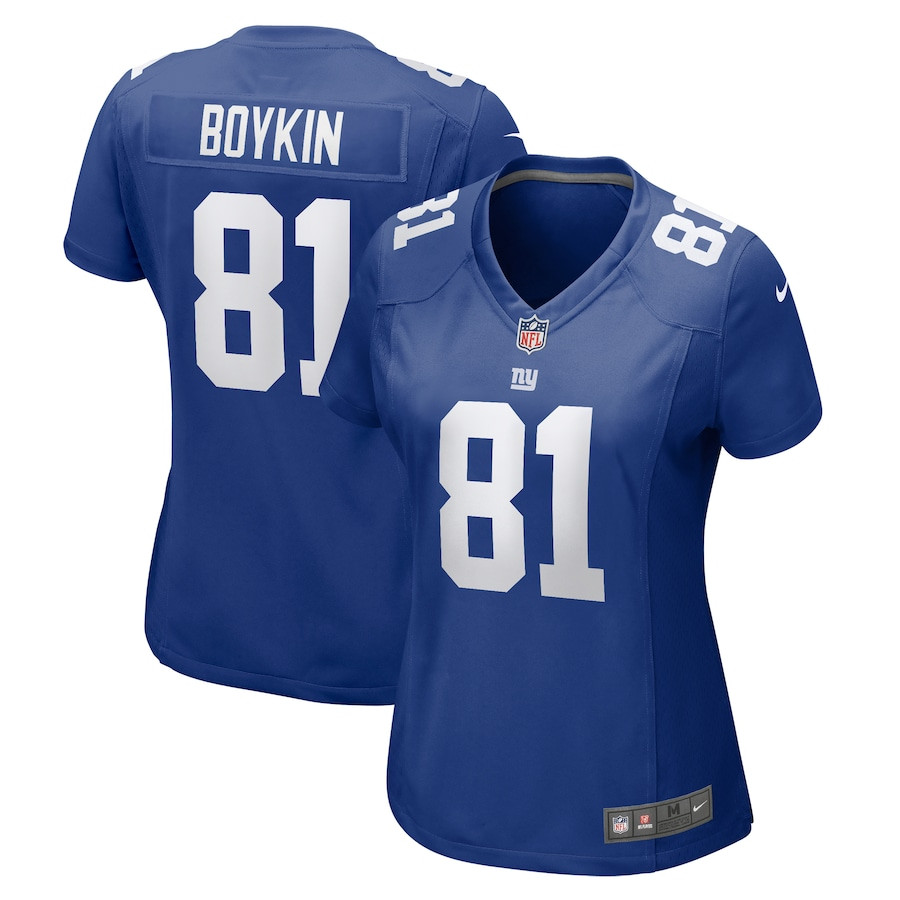 Miles Boykin #81 New York Giants Game Jersey - Women's | Royal