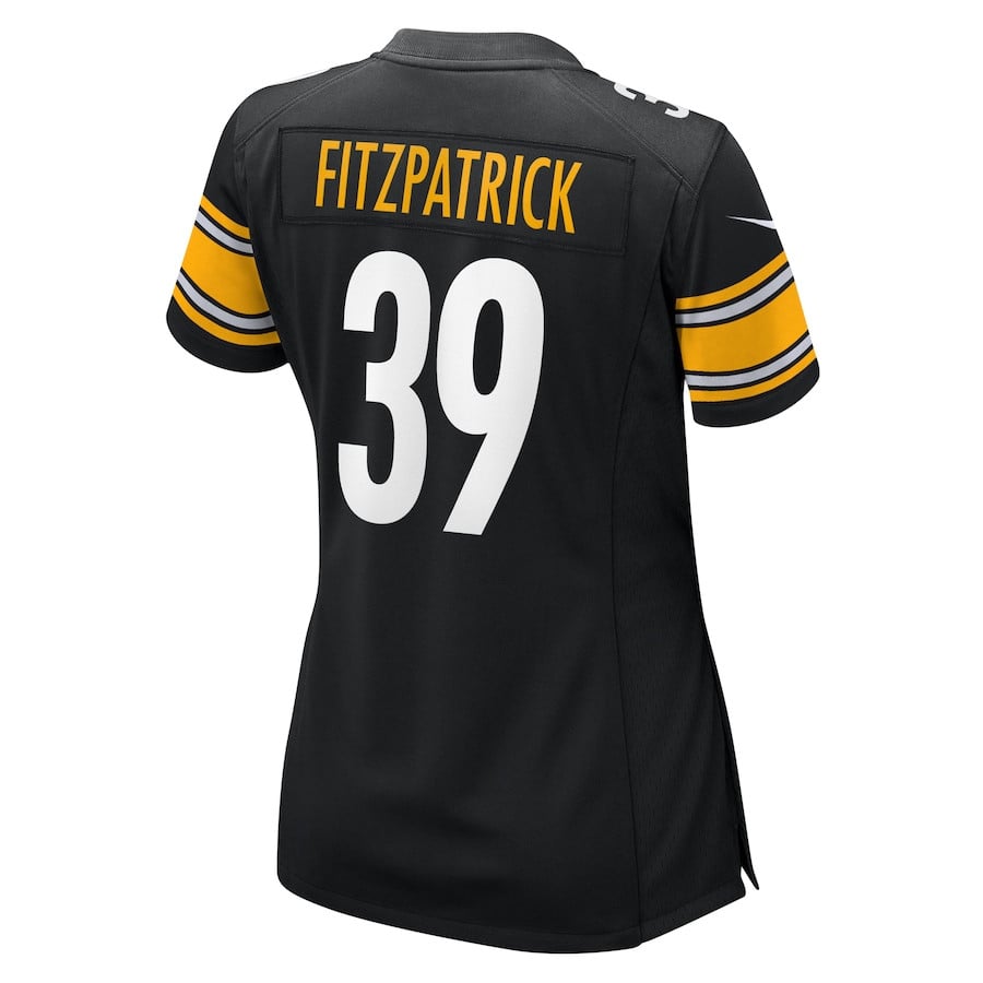 Minkah Fitzpatrick #39 Pittsburgh Steelers Game Jersey - Women's | Black - Image 3