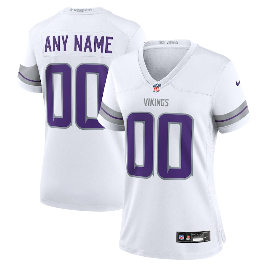 Minnesota Vikings Alternate Game Jersey - Women's | White