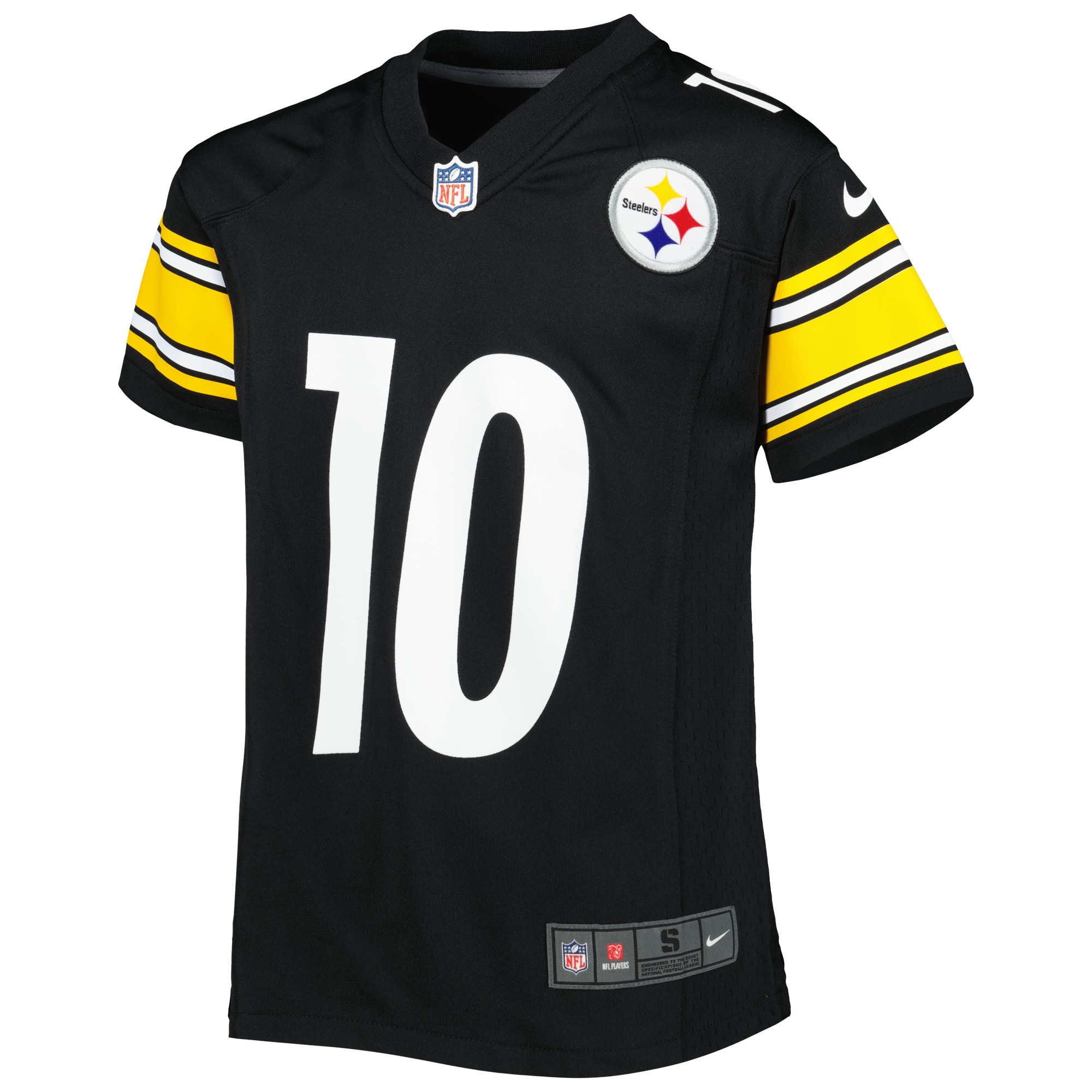 Alternative view of Mitchell Trubisky Pittsburgh Steelers Game Jersey - Youth