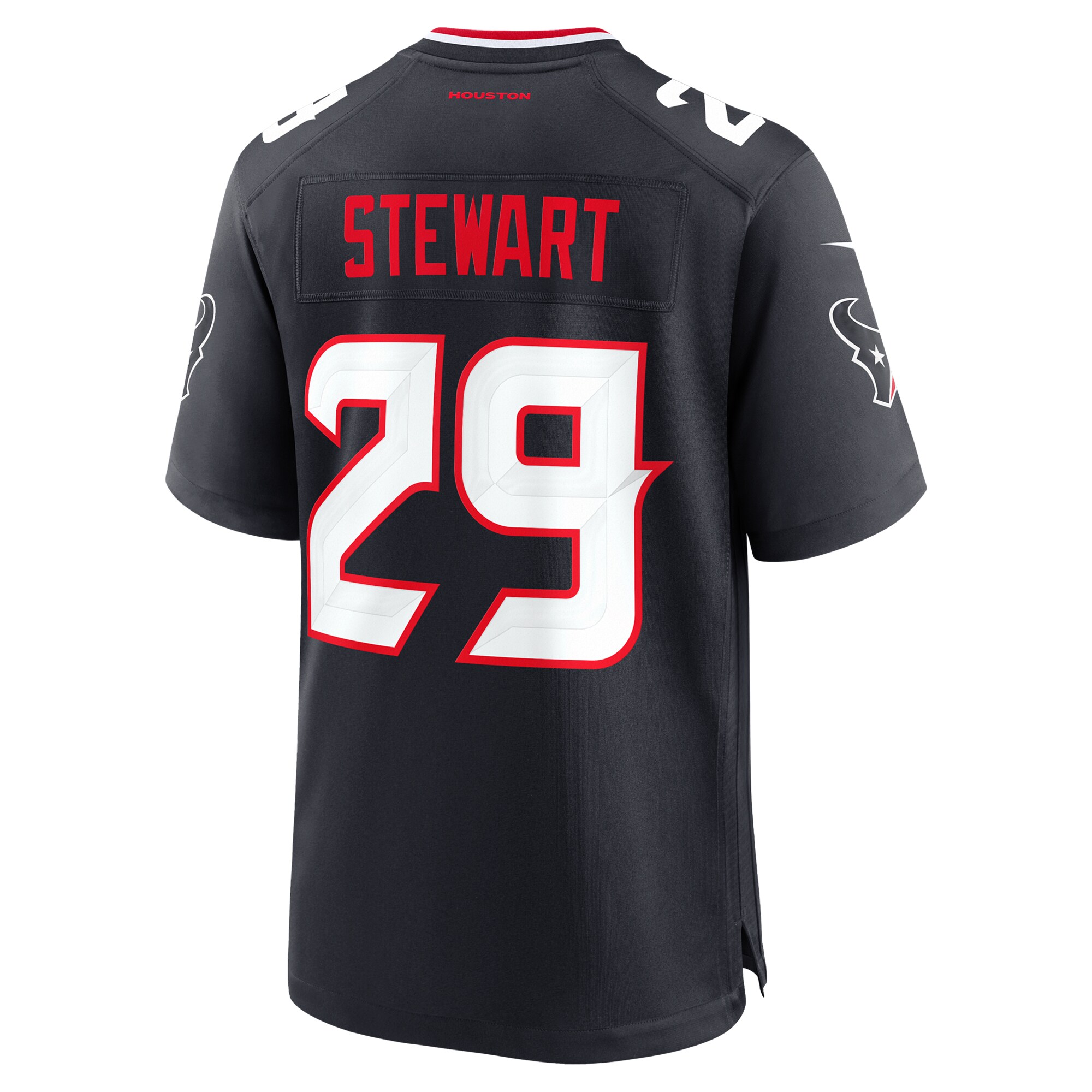 M.J. Stewart Houston Texans Game Jersey - Men's - Image 3