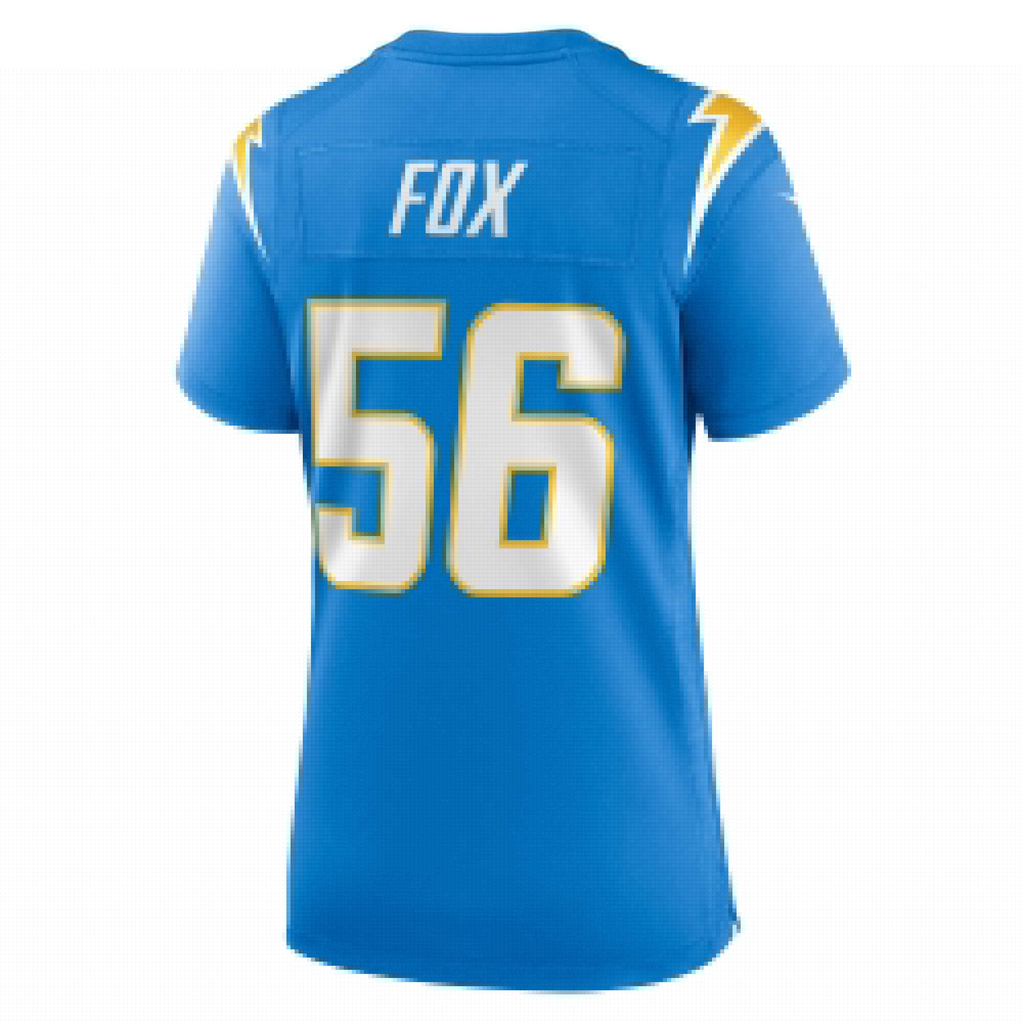Morgan Fox Los Angeles Chargers Game Jersey - Women's - Image 3