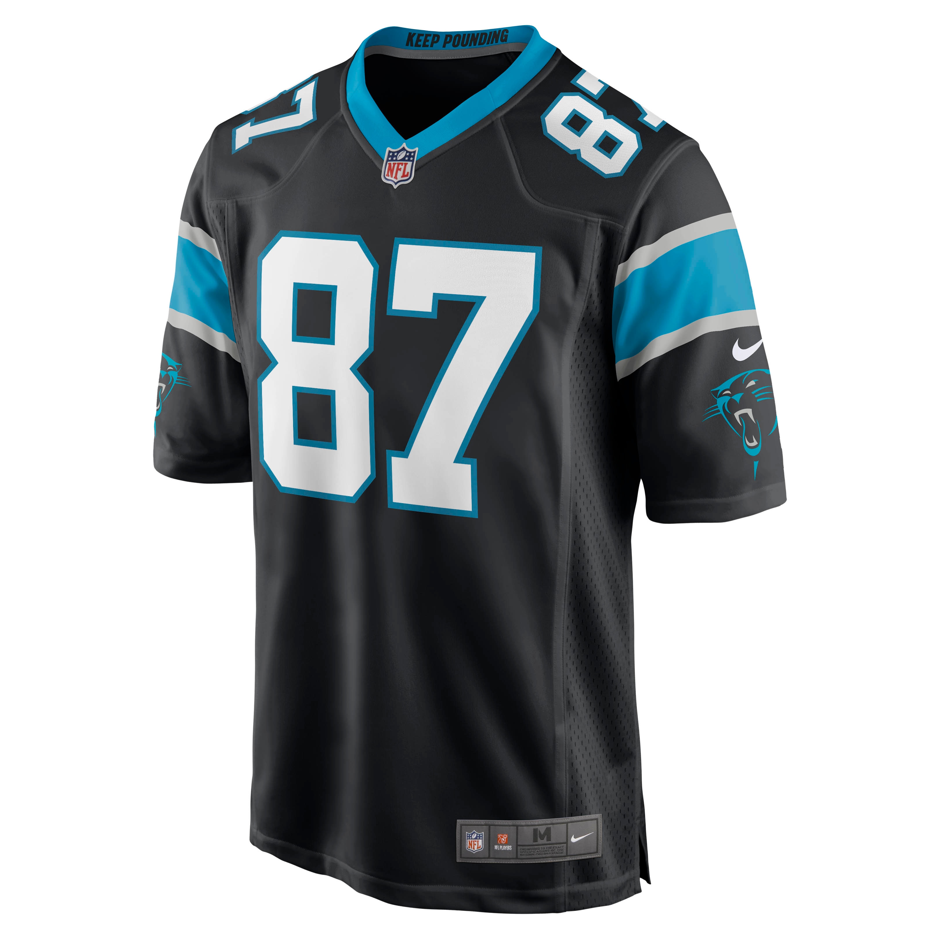 Alternative view of Muhsin Muhammad Carolina Panthers Retired Player Game Jersey - Men's